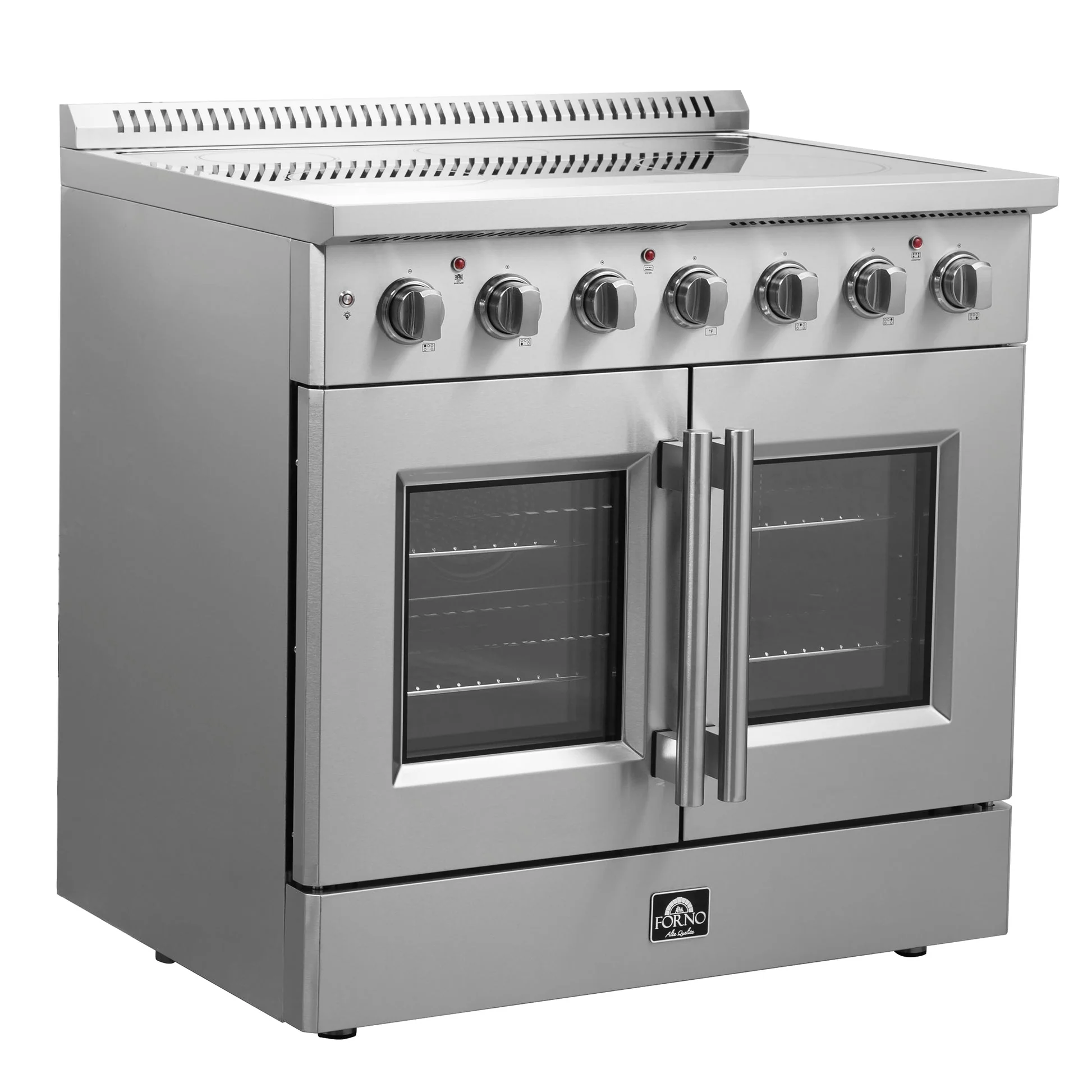Forno Galiano Freestanding French Door Electric Range, True Convection, Energy Efficient - Image 16