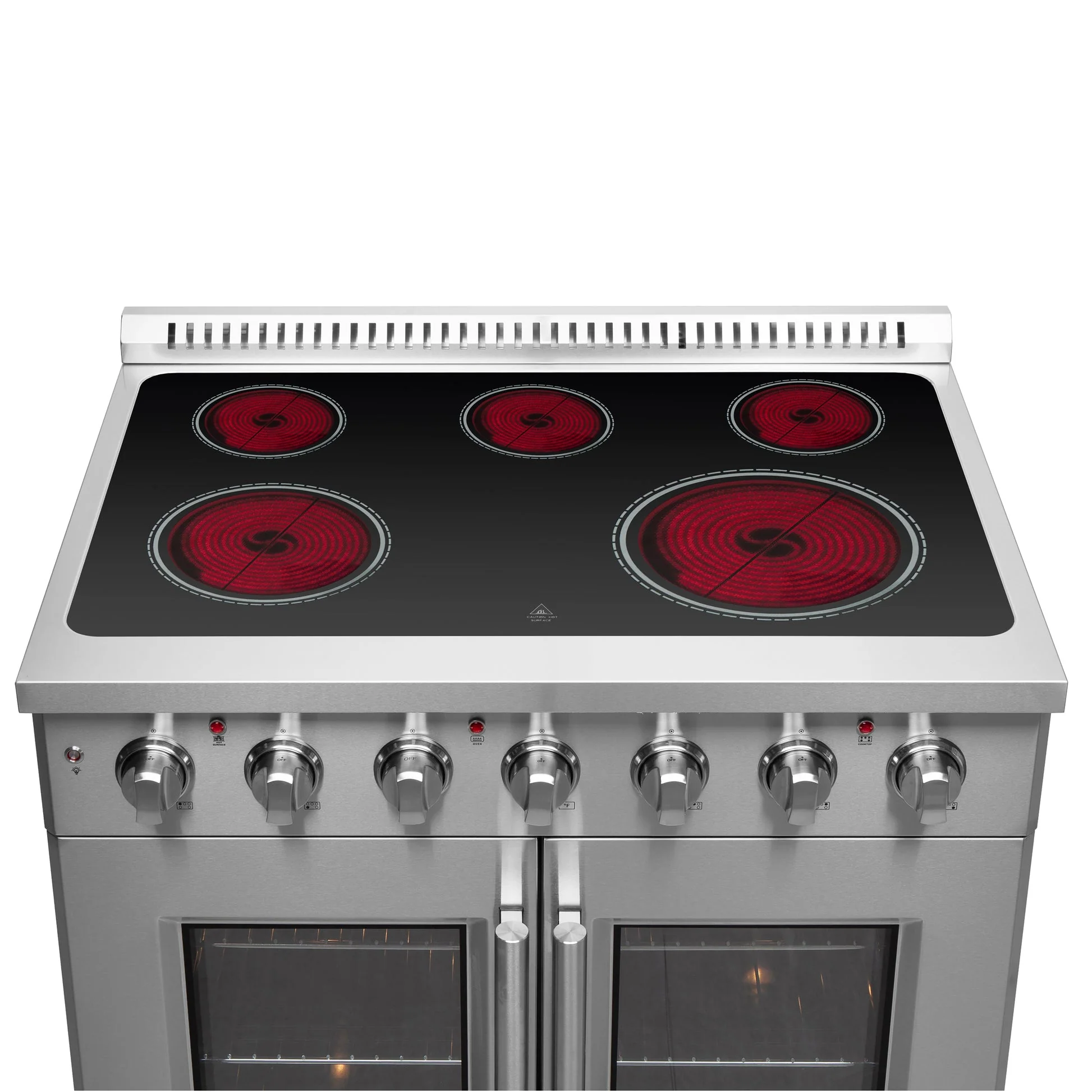 Forno Galiano Freestanding French Door Electric Range, True Convection, Energy Efficient - Image 18