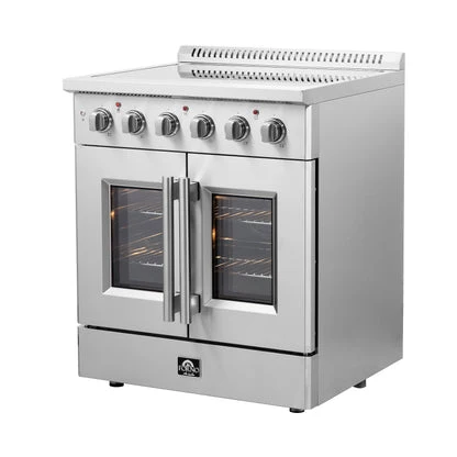 Forno Galiano Freestanding French Door Electric Range, True Convection, Energy Efficient - Image 2