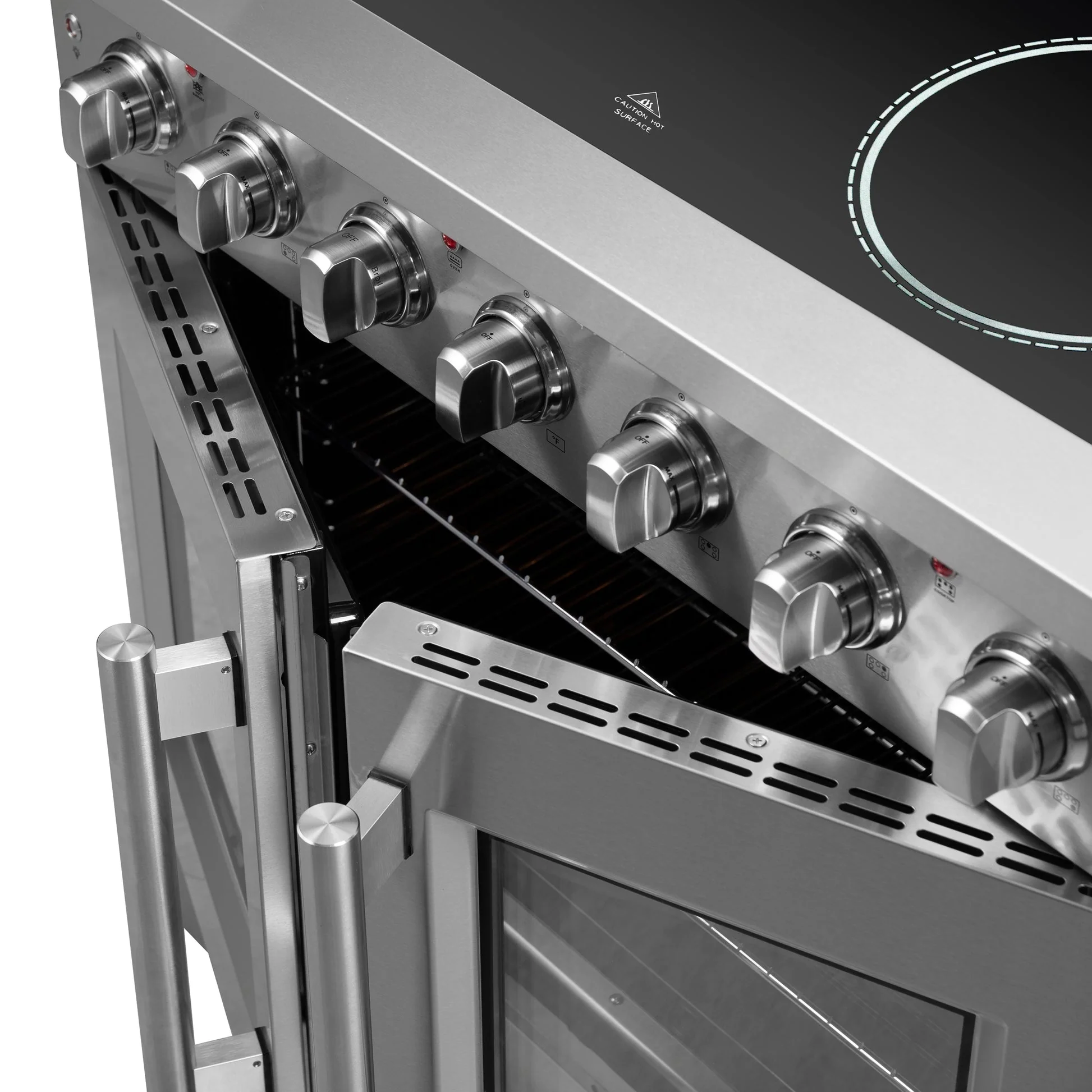 Forno Galiano Freestanding French Door Electric Range, True Convection, Energy Efficient - Image 21