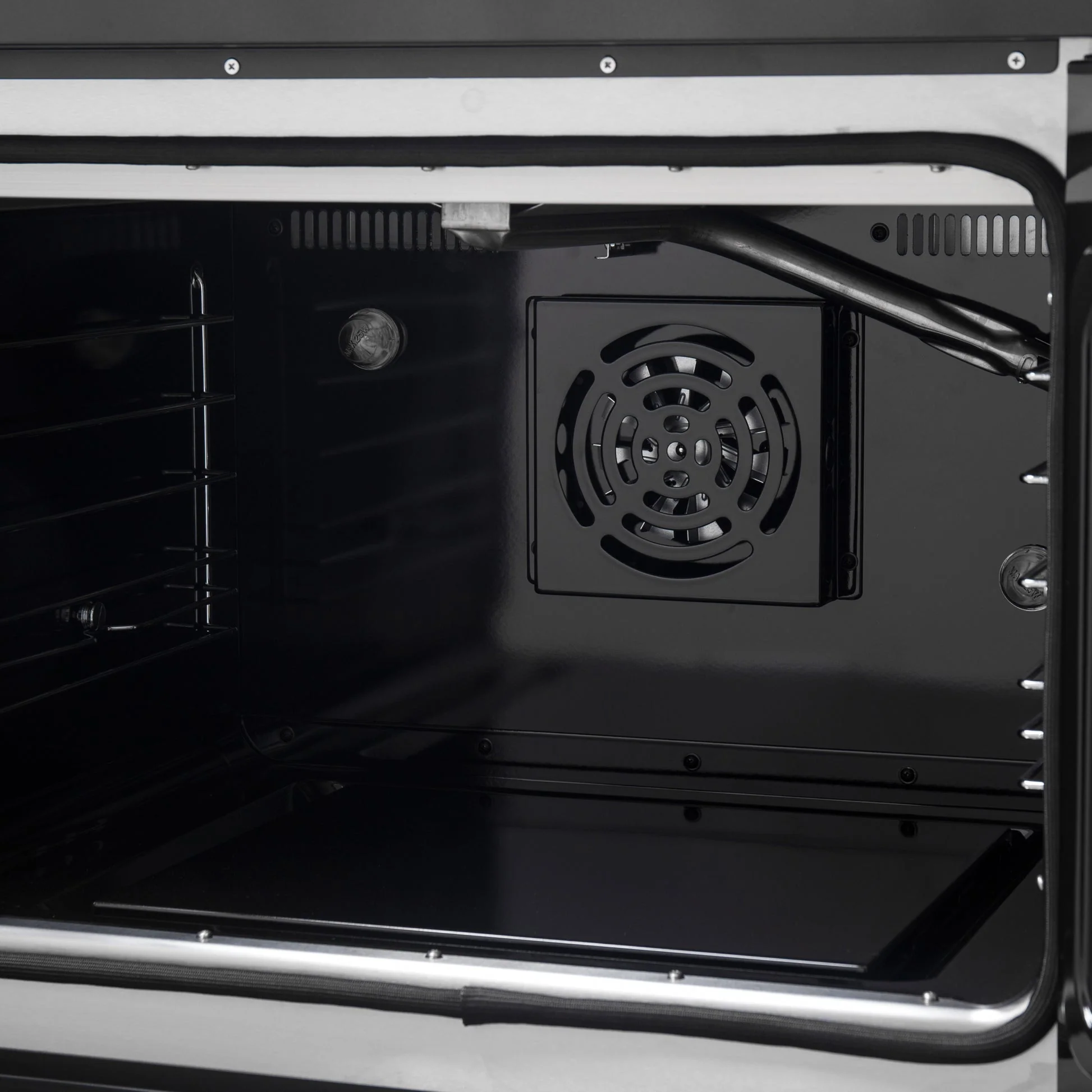 Forno Galiano French Door Gas Range with Antique Brass Design, Convection Oven - Image 13