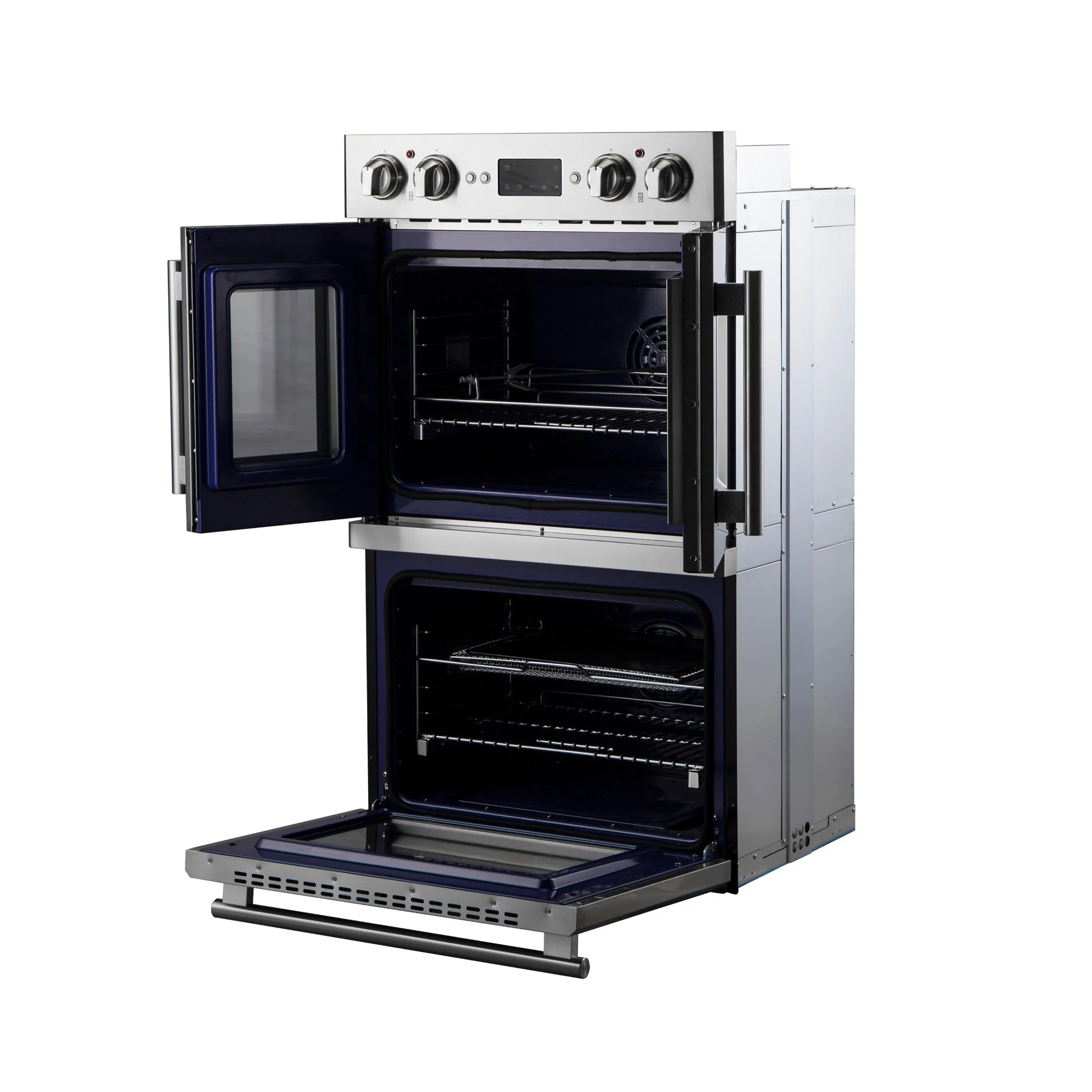 Forno Gallico 30" Electric French Door Double Oven – Stainless Steel, 7.36 cu.ft, Convection, Self-Cleaning - Image 3