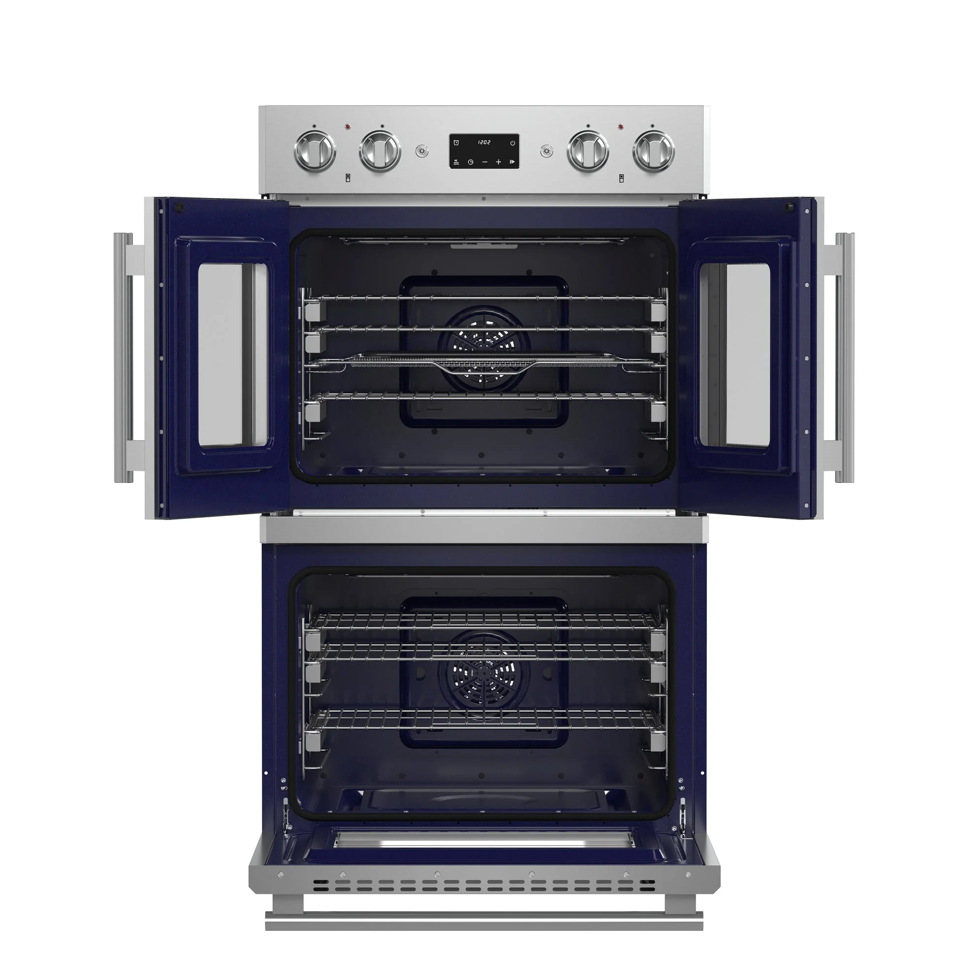 Forno Gallico 30" Electric French Door Double Oven – Stainless Steel, 7.36 cu.ft, Convection, Self-Cleaning - Image 4