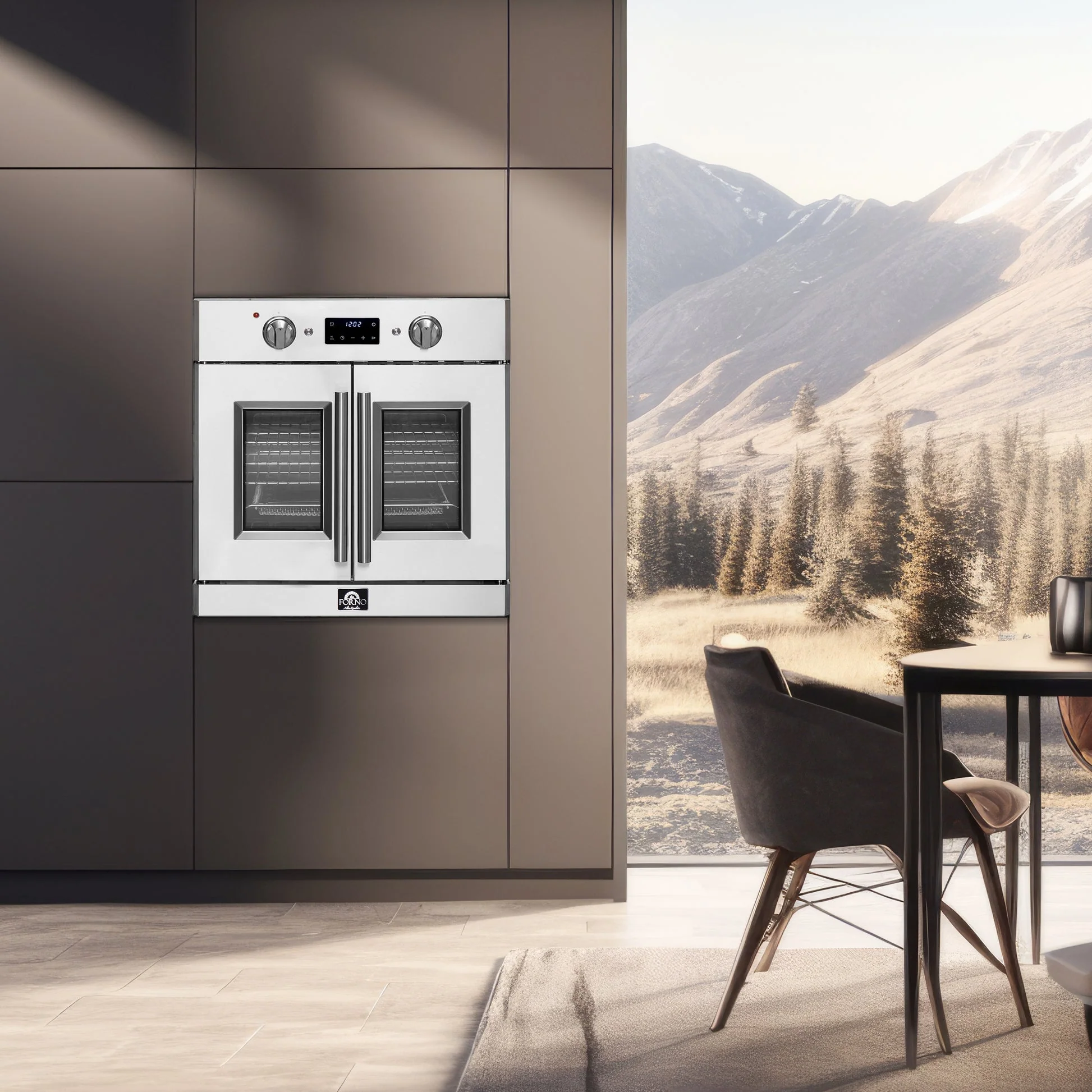Forno Gallico 30-Inch Electric French Door Wall Oven, Stainless Steel, True Convection, Air Fry, Self-Cleaning - Image 10