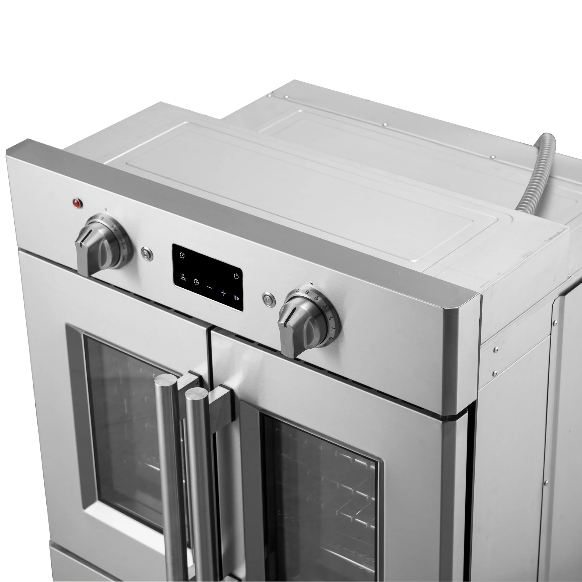 Forno Gallico 30-Inch Electric French Door Wall Oven, Stainless Steel, True Convection, Air Fry, Self-Cleaning - Image 2
