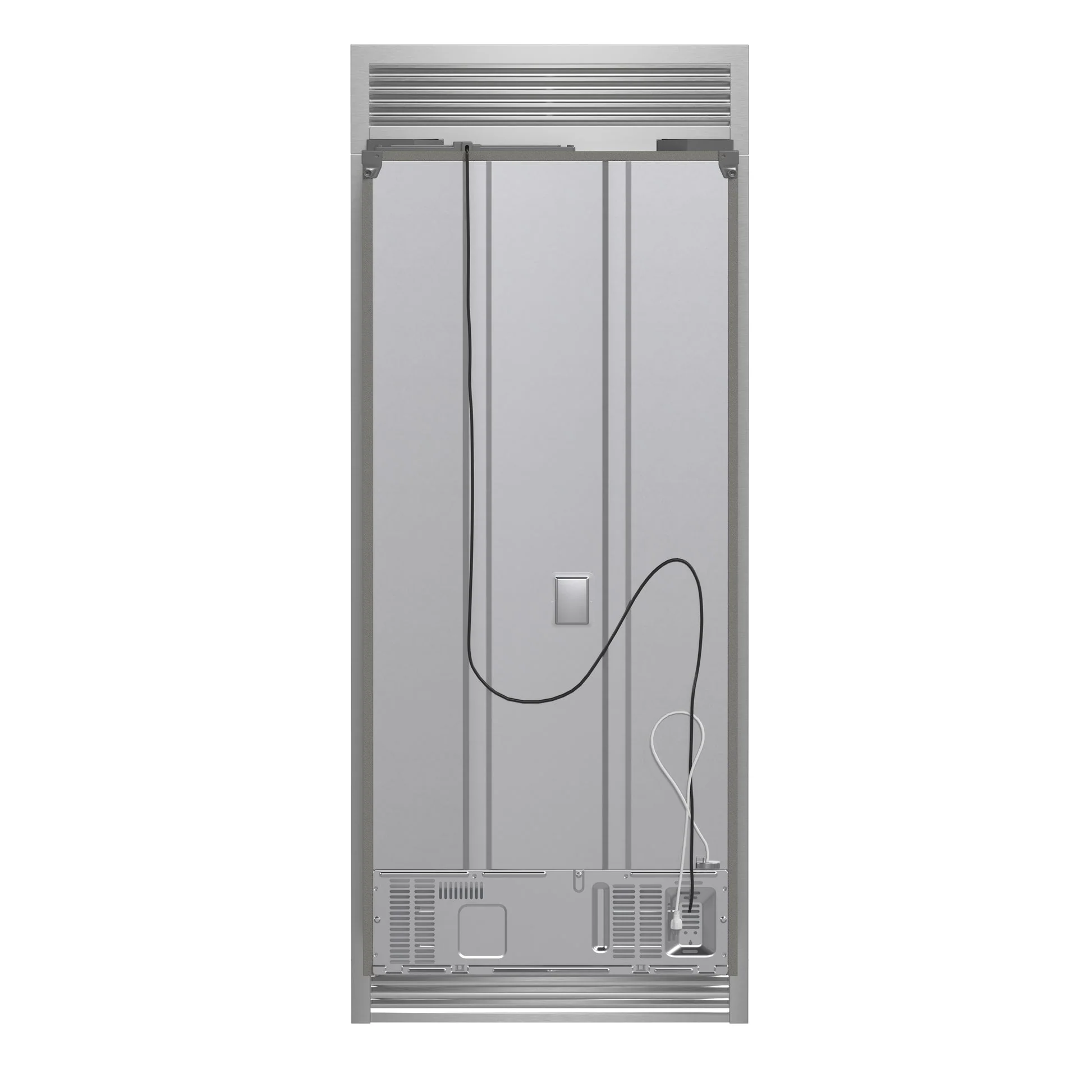 Forno Gallipoli 30" French Door Refrigerator – 17.5 cu.ft, Decorative Grill, Stainless Steel & No Frost Technology - Image 8