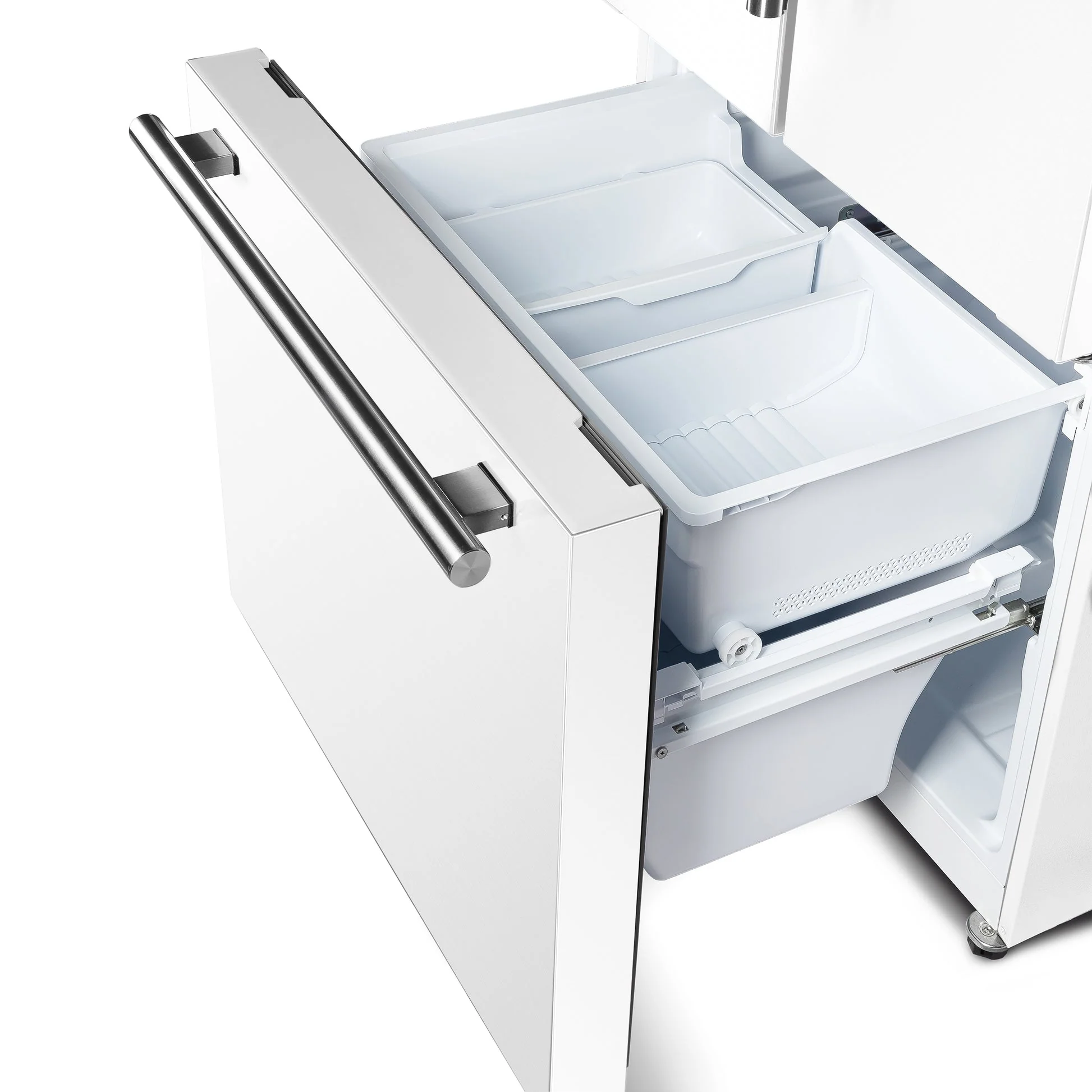 Forno Gallipoli Espresso 30-Inch French Door Refrigerator, Bottom Freezer, Ice Maker - Image 15