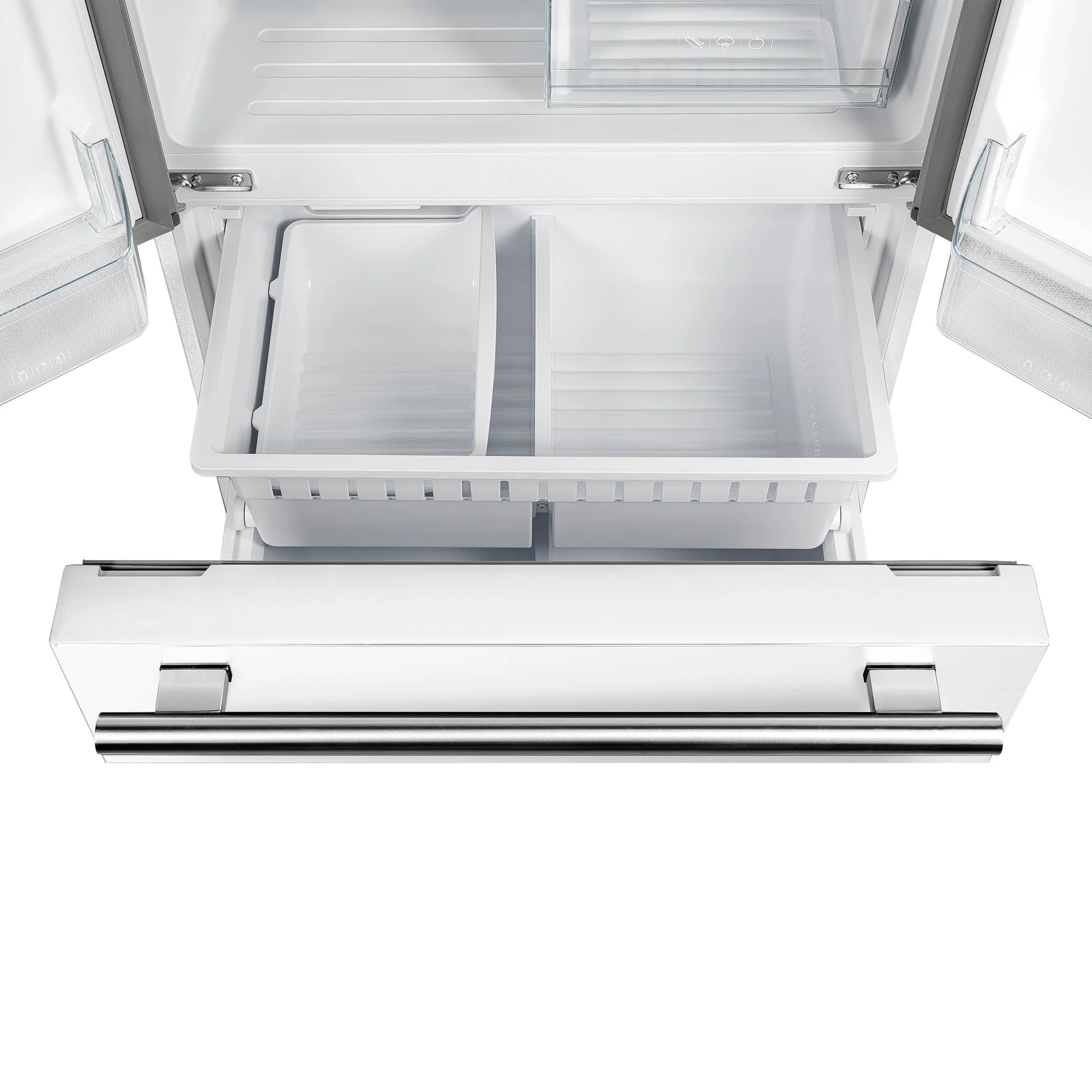 Forno Gallipoli Espresso 30-Inch French Door Refrigerator, Bottom Freezer, Ice Maker - Image 17