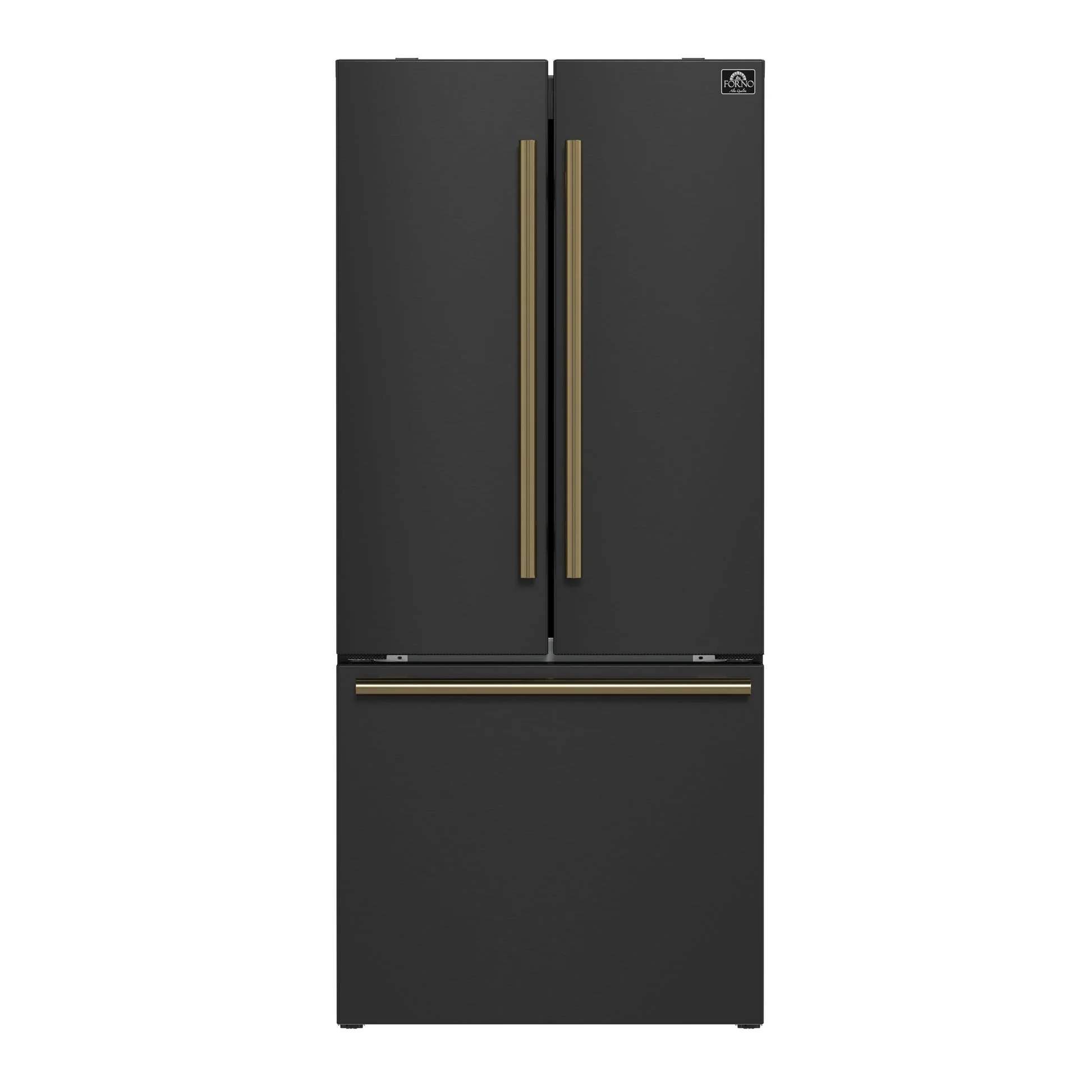 Forno Gallipoli Espresso 30-Inch French Door Refrigerator, Bottom Freezer, Ice Maker - Image 22