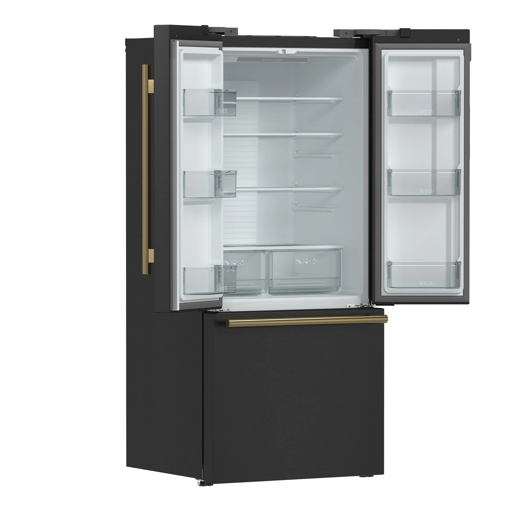 Forno Gallipoli Espresso 30-Inch French Door Refrigerator, Bottom Freezer, Ice Maker - Image 25
