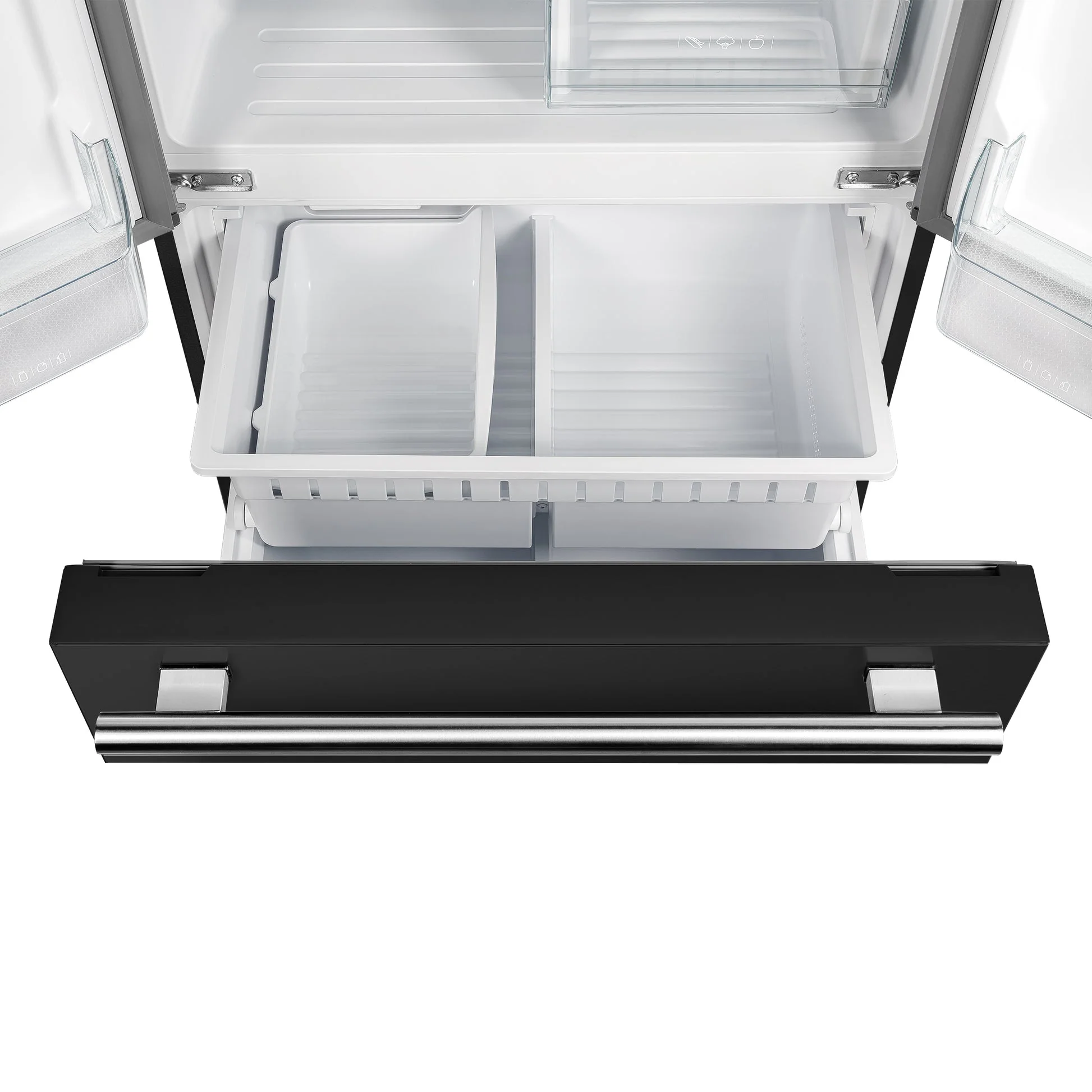Forno Gallipoli Espresso 30-Inch French Door Refrigerator, Bottom Freezer, Ice Maker - Image 35