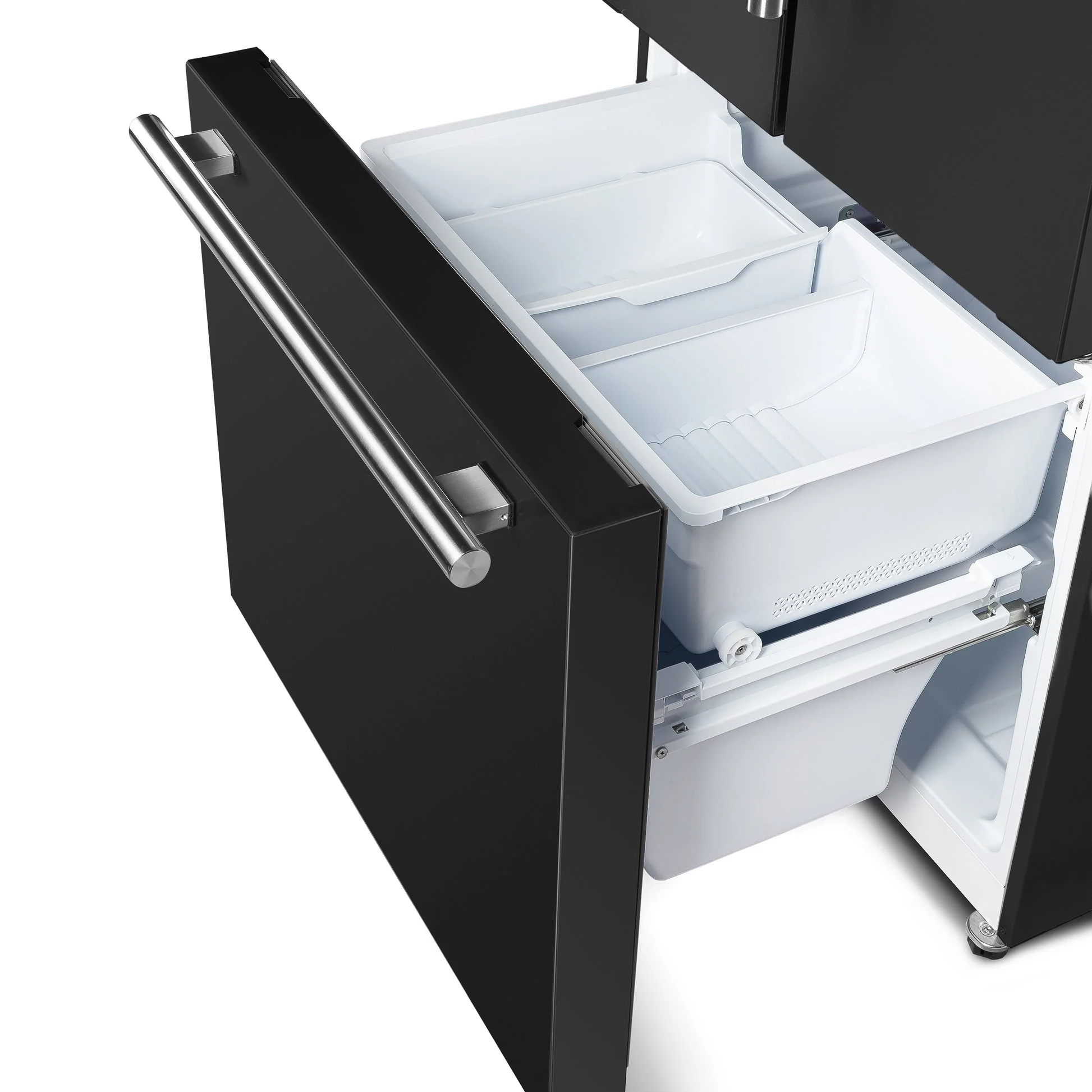 Forno Gallipoli Espresso 30-Inch French Door Refrigerator, Bottom Freezer, Ice Maker - Image 36