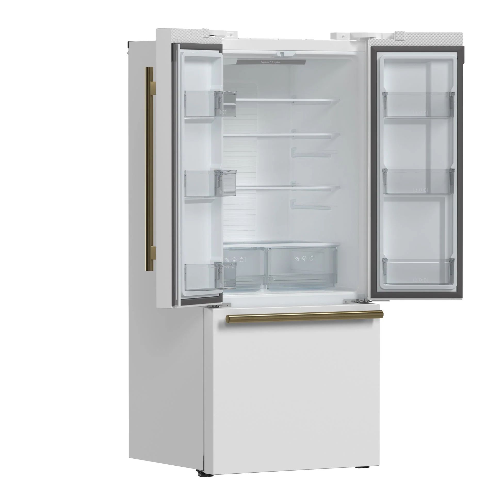 Forno Gallipoli Espresso 30-Inch French Door Refrigerator, Bottom Freezer, Ice Maker - Image 8