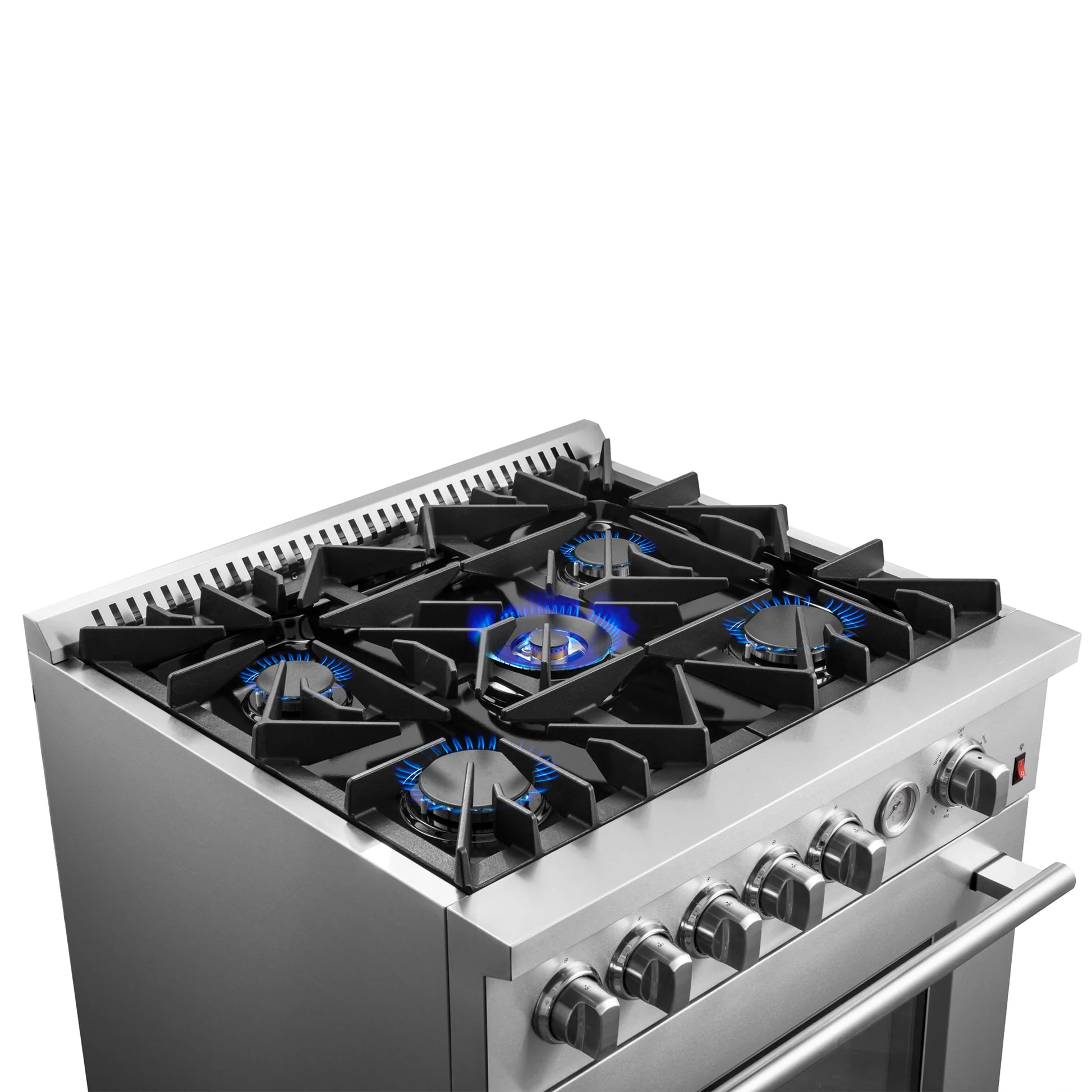 Forno Giovanni 30-inch Gas Range Stainless Steel, 5 Burners 67,000 BTU, 4.32 cu.ft. Convection Oven - Image 14