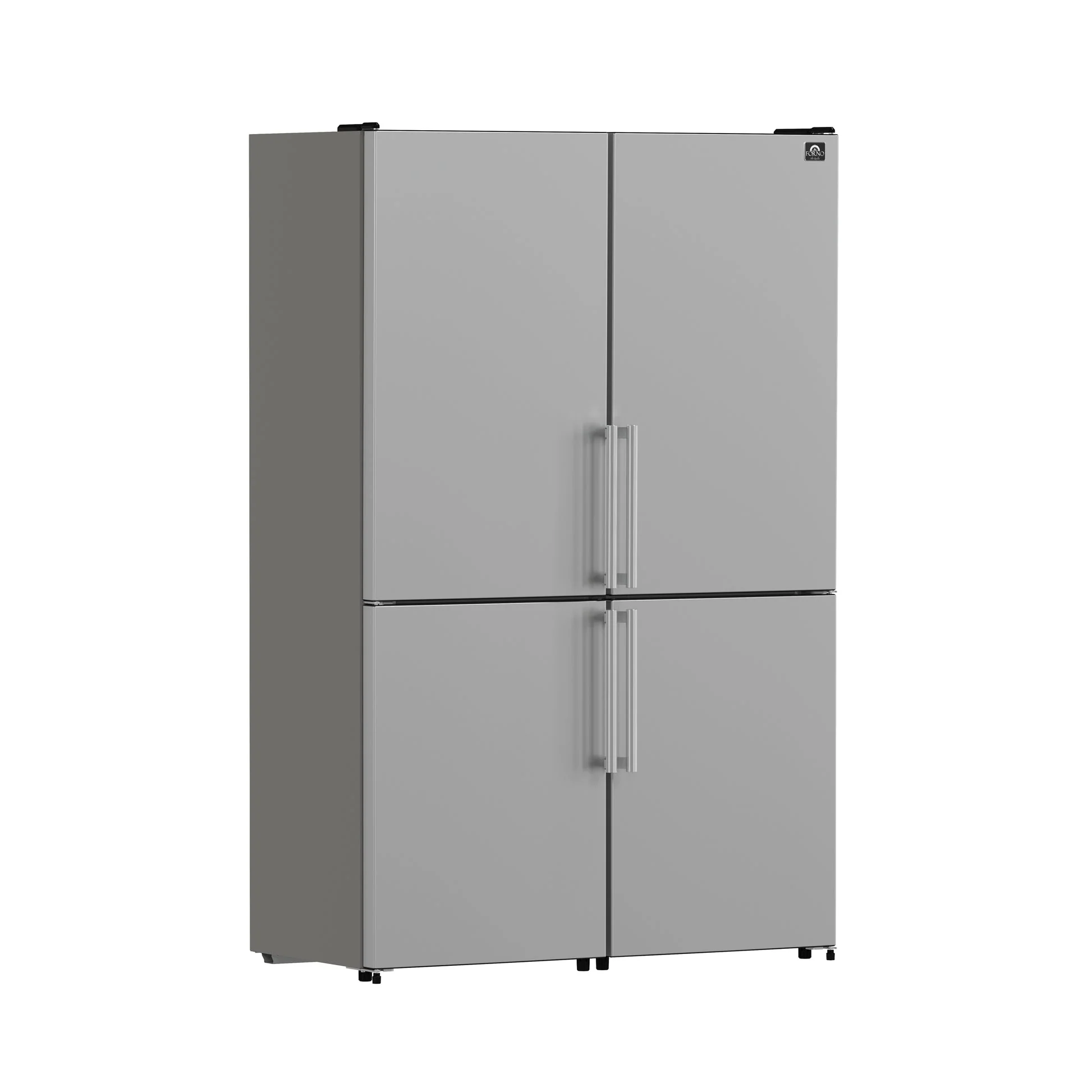 Forno Guardia 46.8-Inch Double Bottom Freezer Refrigerators, Total Capacity 21.6 cu.ft - Image 2