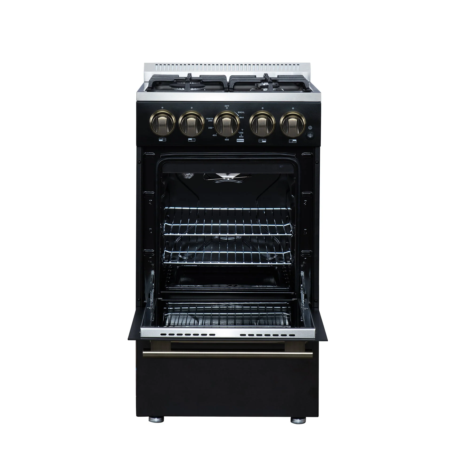 Forno Lamazze 20 Inch Freestanding Gas Range , Compact Design - Image 10