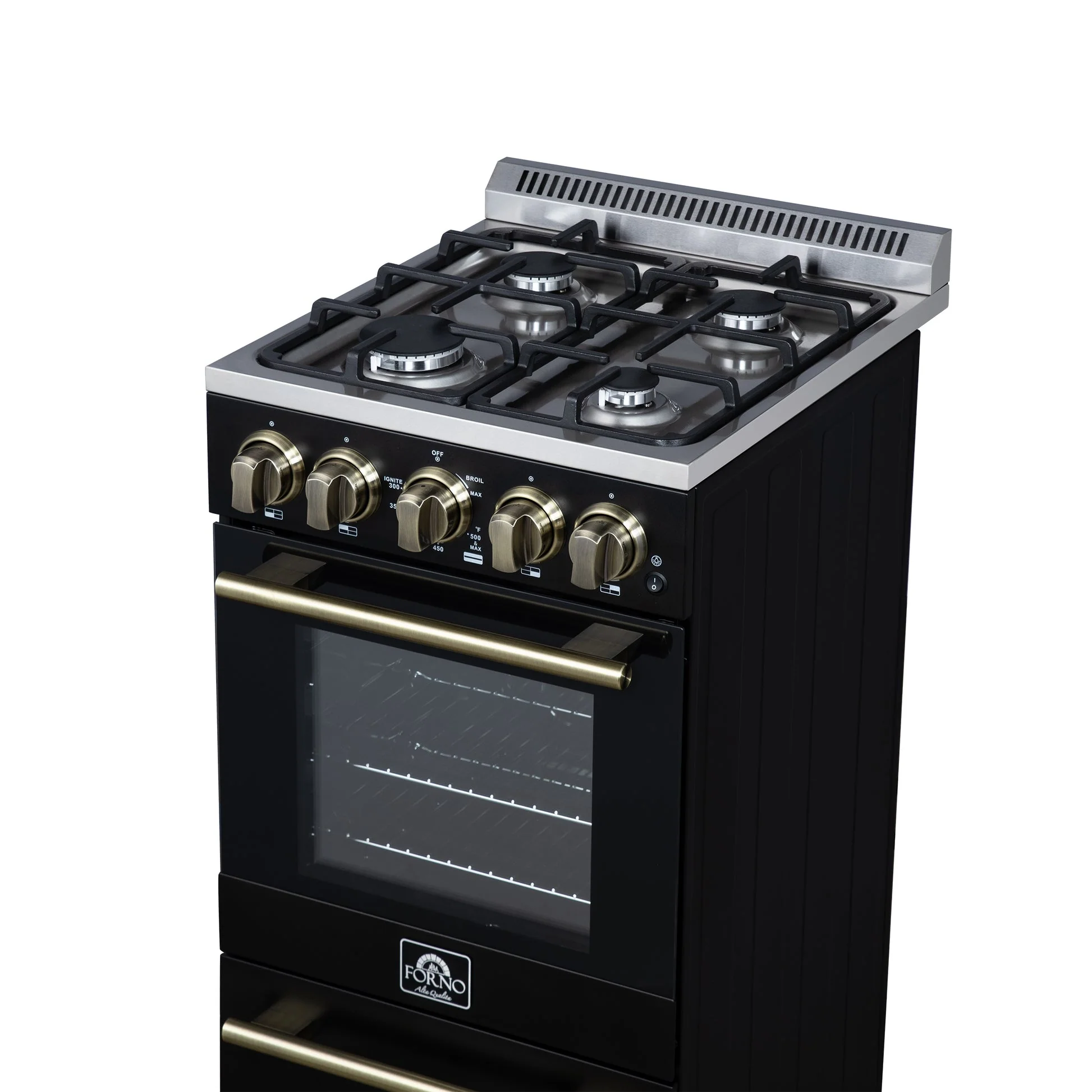 Forno Lamazze 20 Inch Freestanding Gas Range , Compact Design - Image 14