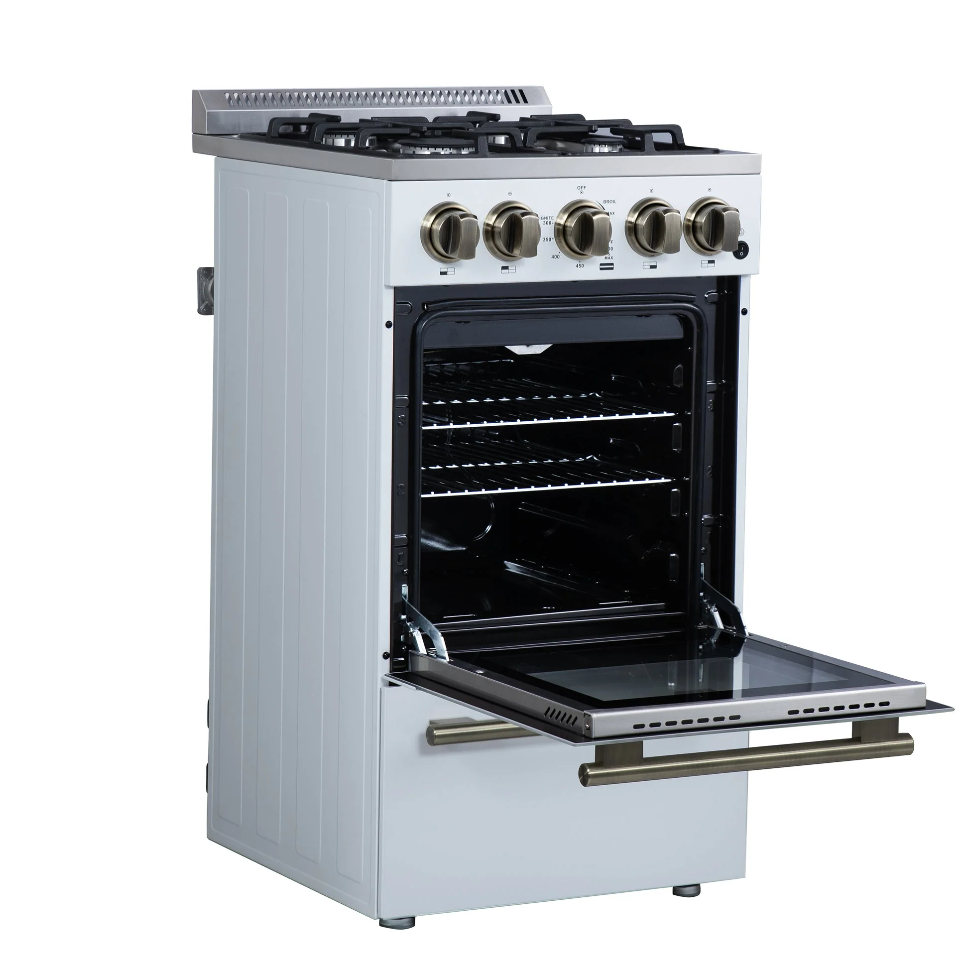 Forno Lamazze 20 Inch Freestanding Gas Range , Compact Design - Image 29