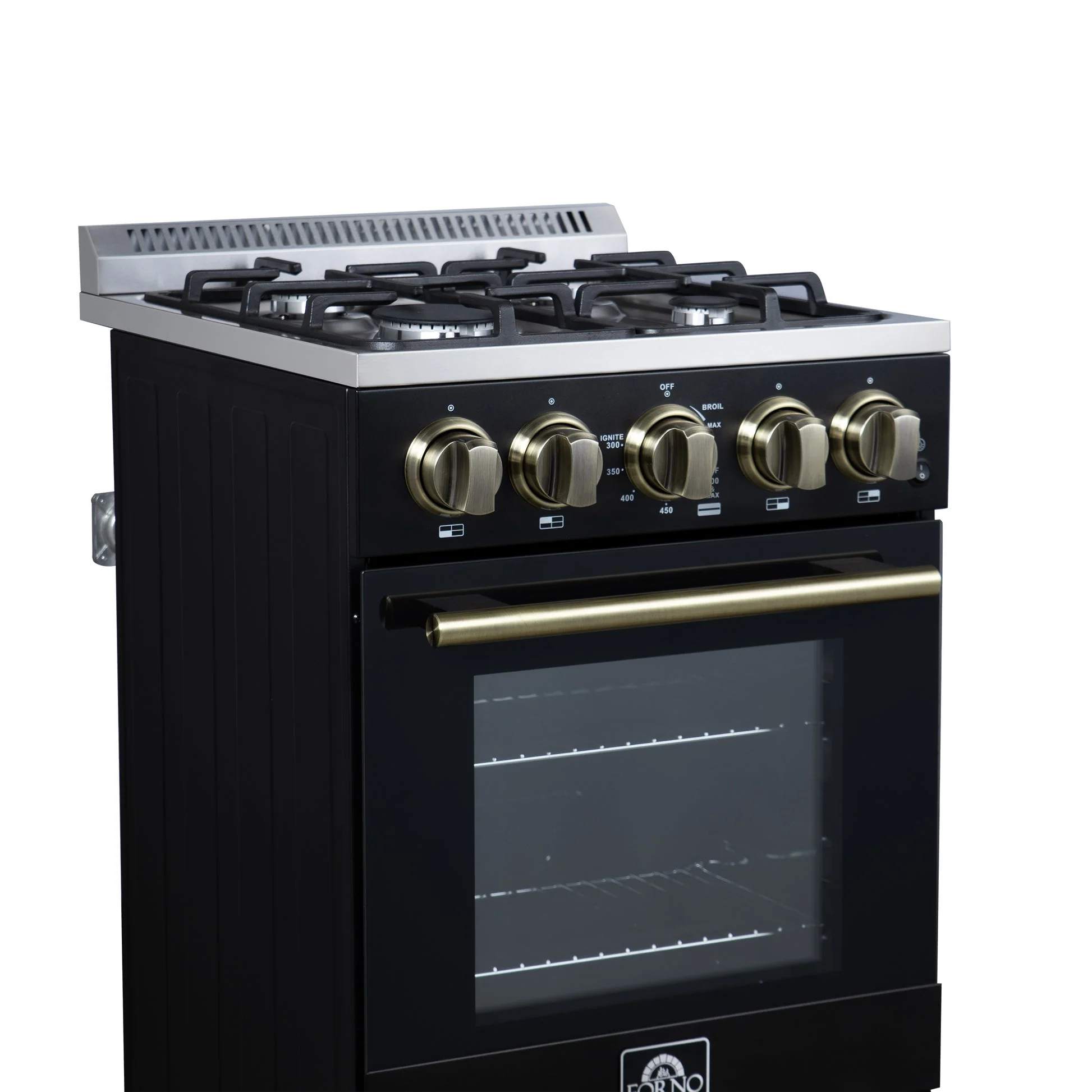 Forno Lamazze 20 Inch Freestanding Gas Range , Compact Design - Image 3