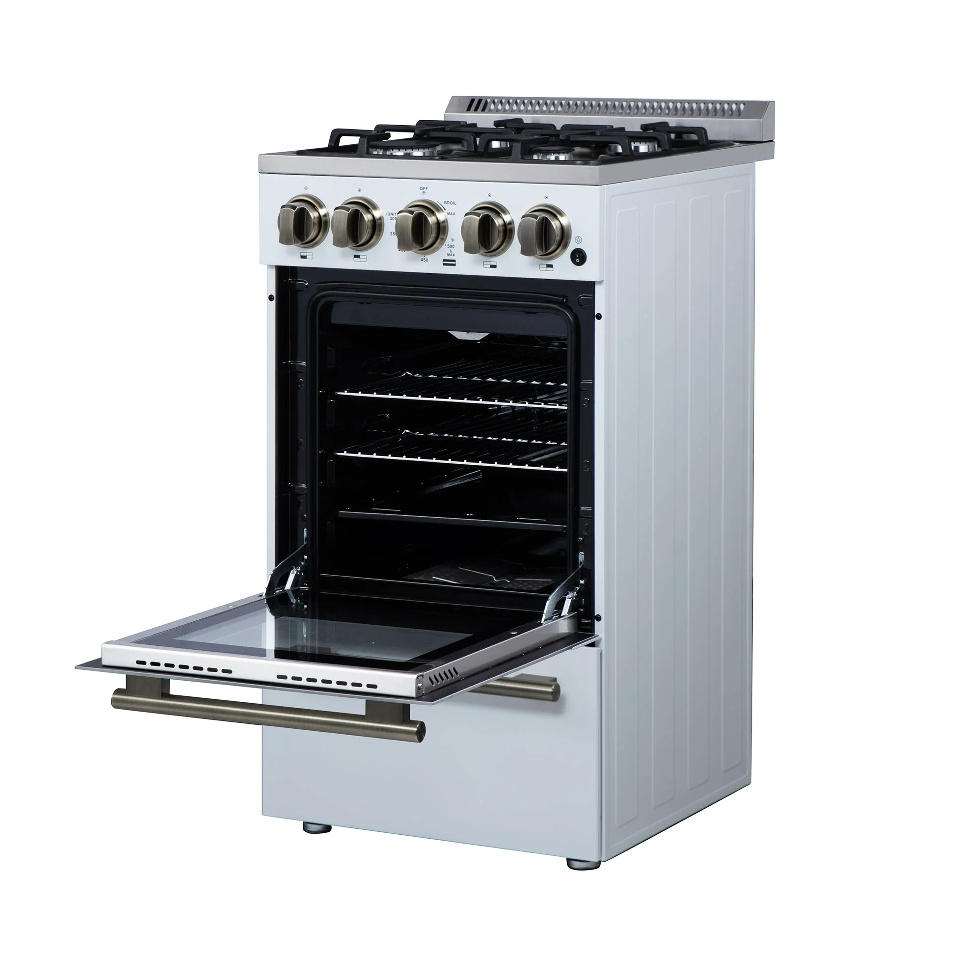 Forno Lamazze 20 Inch Freestanding Gas Range , Compact Design - Image 34