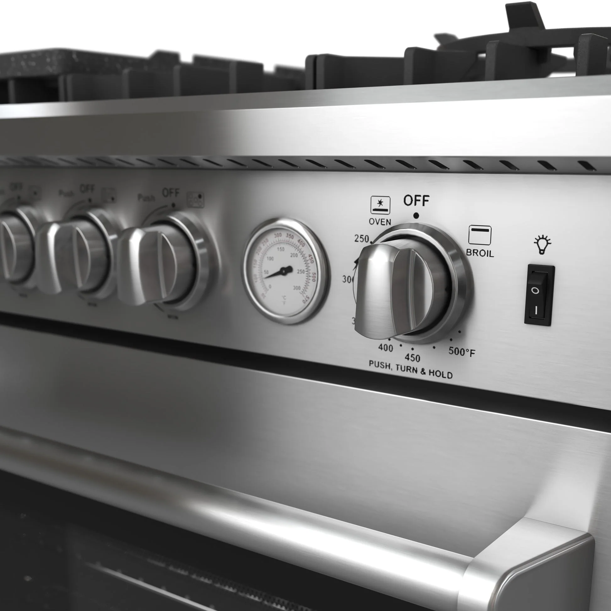 Forno Lazio 30-Inch Freestanding Gas Range, 4 Burners, Convection Oven, Energy Efficient - Image 12