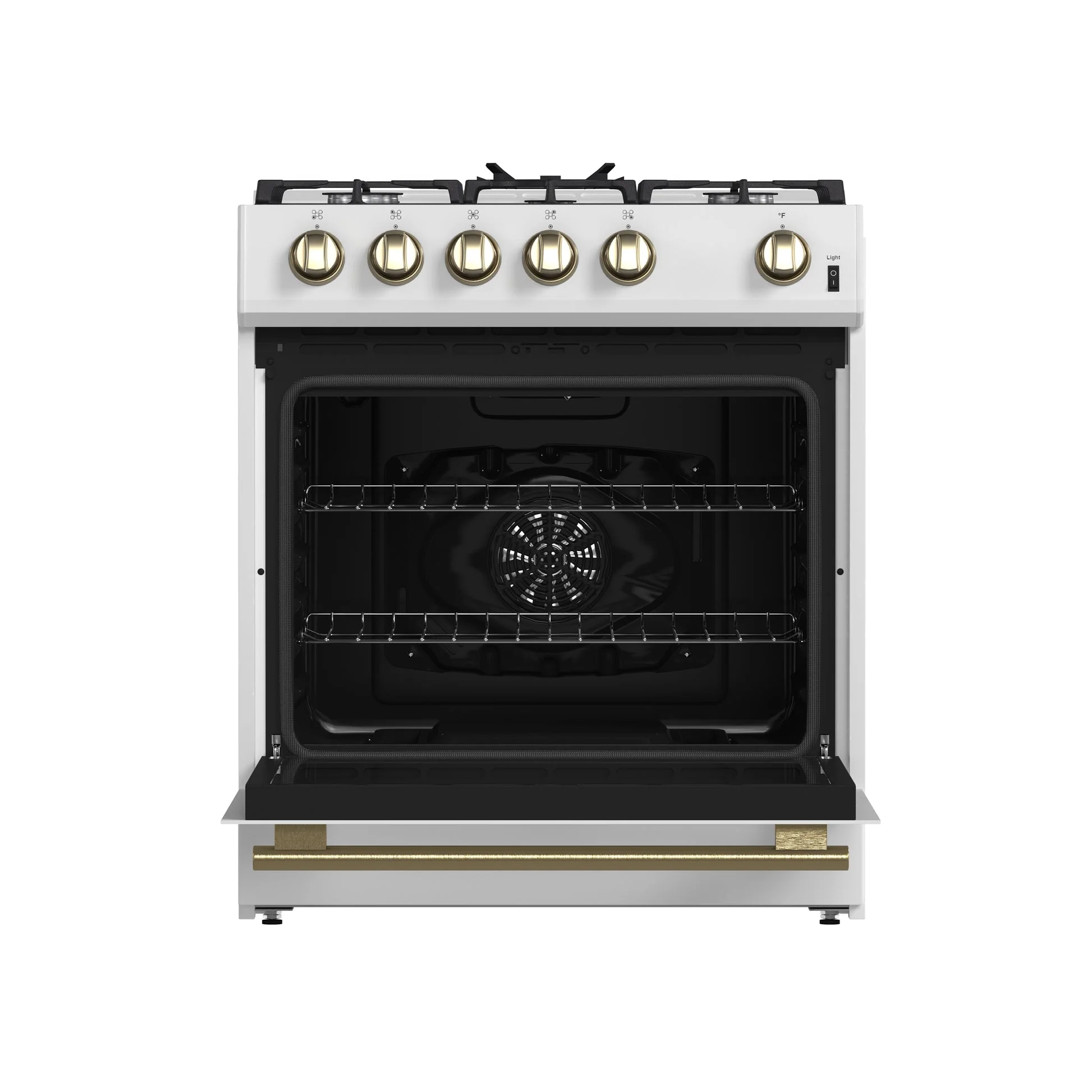 Forno Leonardo Espresso 30-Inch Gas Range, 5 Burners, 39,500 BTU, 5 cu.ft Convection Oven - Image 21