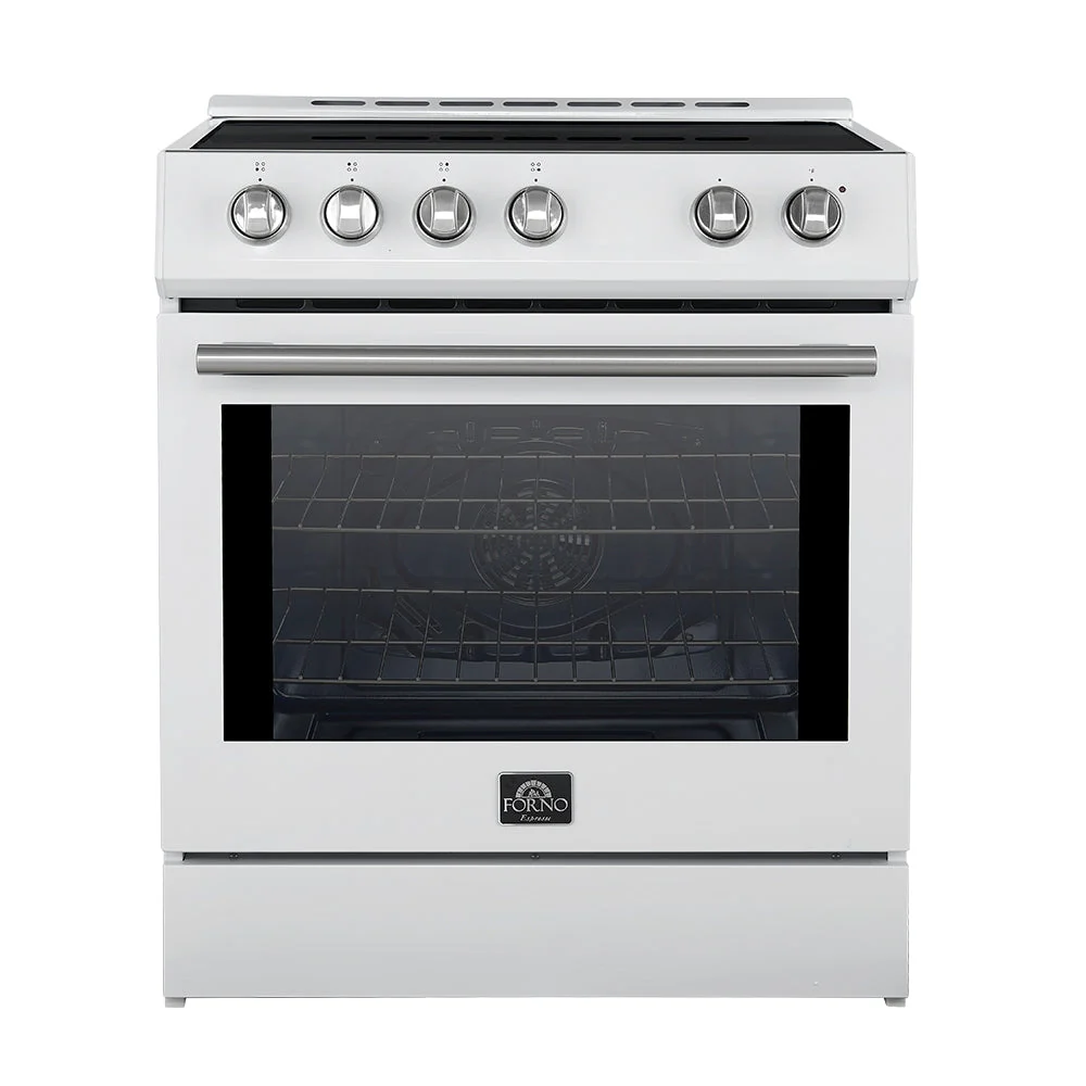 Forno Leonardo Espresso 30-Inch Slide-In Induction Range, Convection Oven, 5 Cooking Zones, Touch Control Panel - Image 18