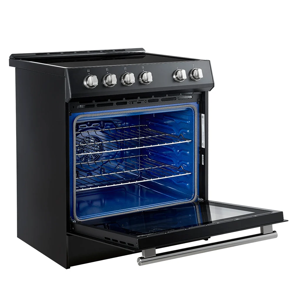 Forno Leonardo Espresso 30-Inch Slide-In Induction Range, Convection Oven, 5 Cooking Zones, Touch Control Panel - Image 5