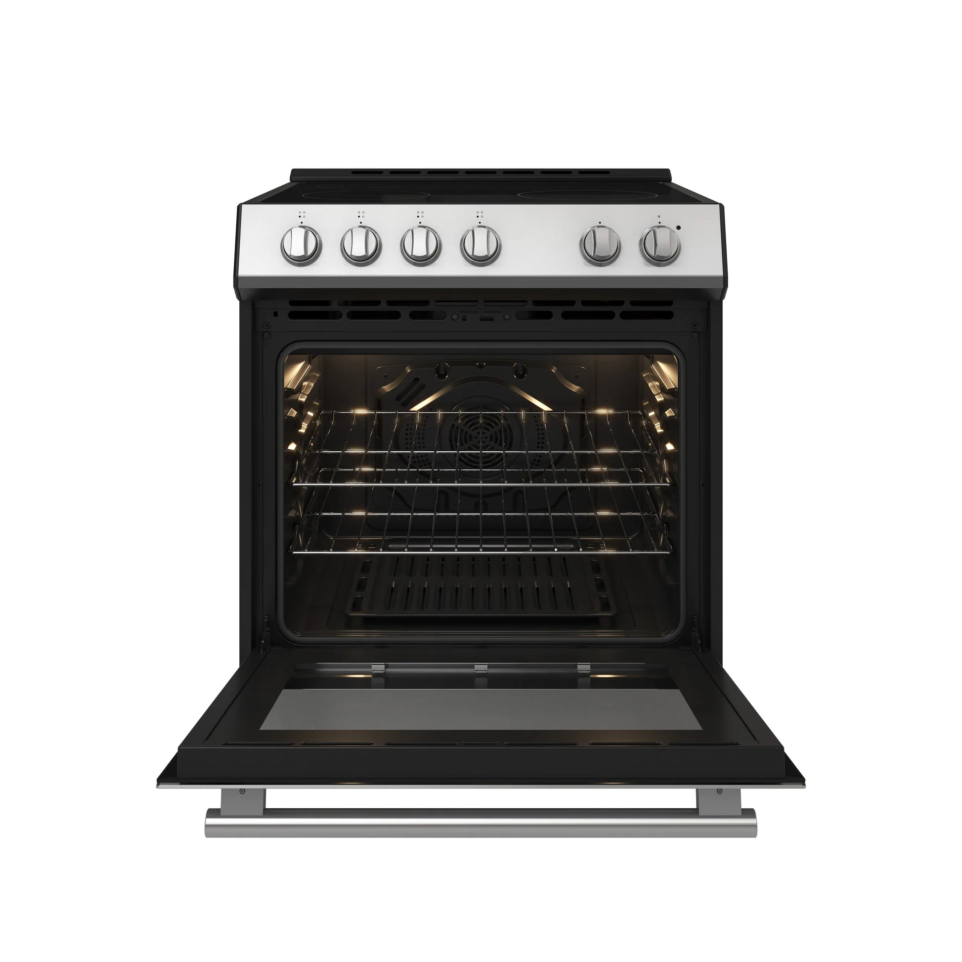 Forno Leonardo Espresso 30-Inch Stainless Steel Electric Range, True Convection, Energy Efficient - Image 2