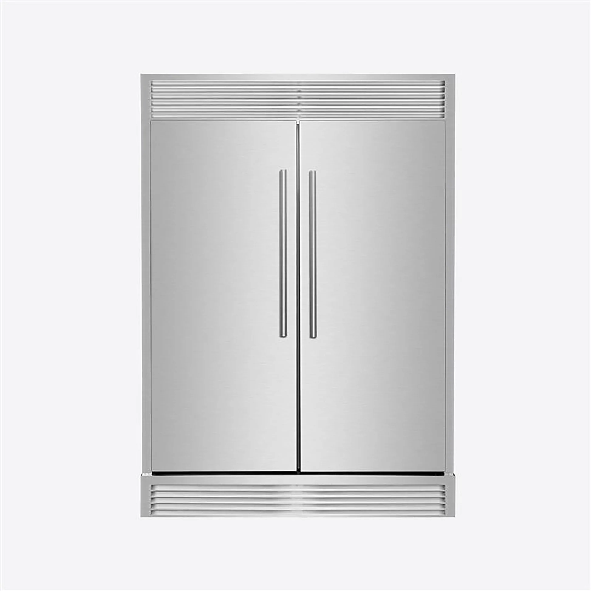 Forno Maderno 2-28-Inch Wide Convertible Refrigerator/Freezer, Decorative Trim, 27.2 cu.ft, 84-Inch High