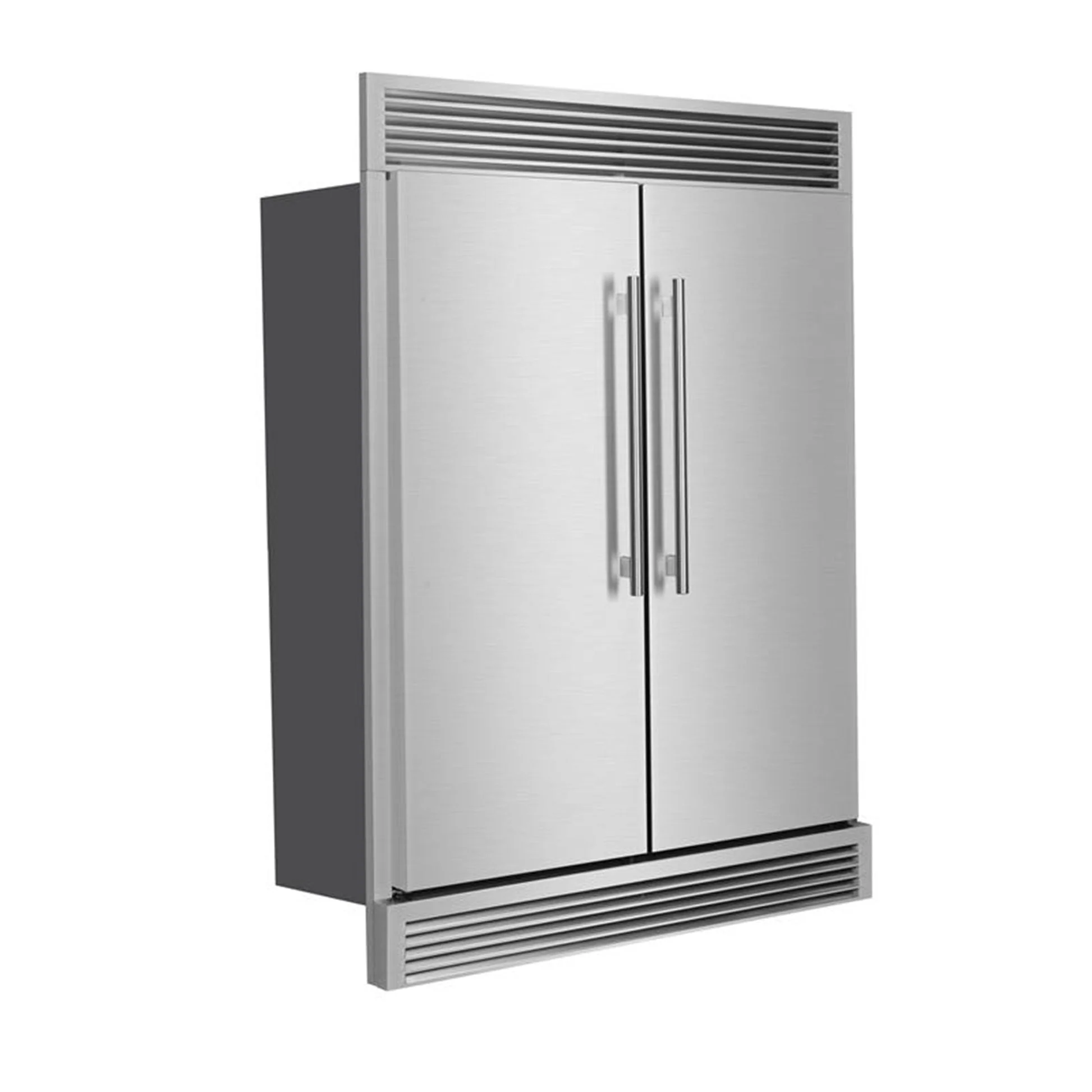 Forno Maderno 2-28-Inch Wide Convertible Refrigerator/Freezer, Decorative Trim, 27.2 cu.ft, 84-Inch High - Image 3