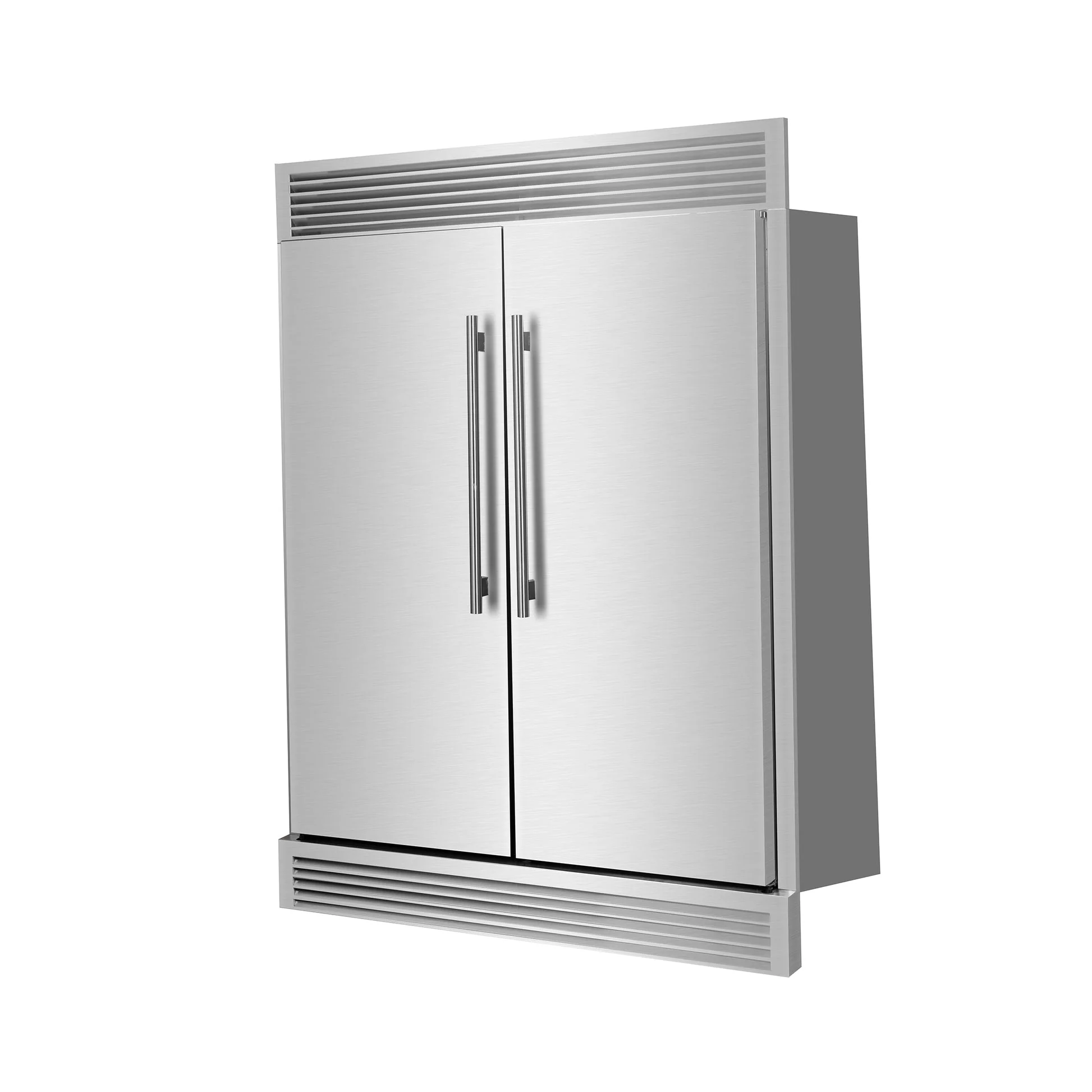 Forno Maderno 2-28-Inch Wide Convertible Refrigerator/Freezer, Decorative Trim, 27.2 cu.ft, 84-Inch High - Image 4