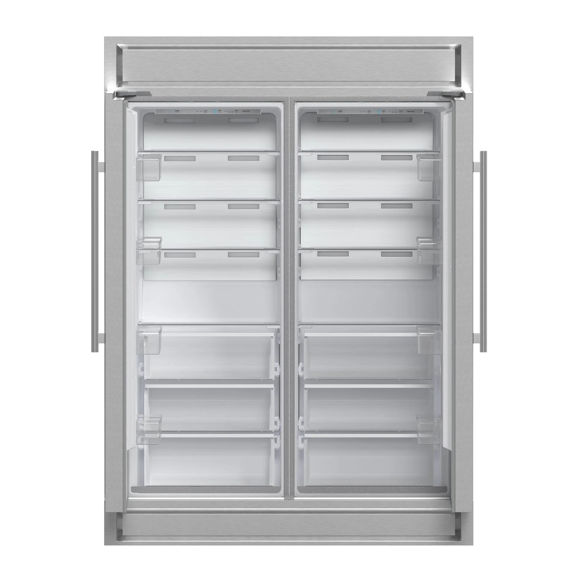 Forno Maderno 2-28-Inch Wide Convertible Refrigerator/Freezer, Decorative Trim, 27.2 cu.ft, 84-Inch High - Image 7
