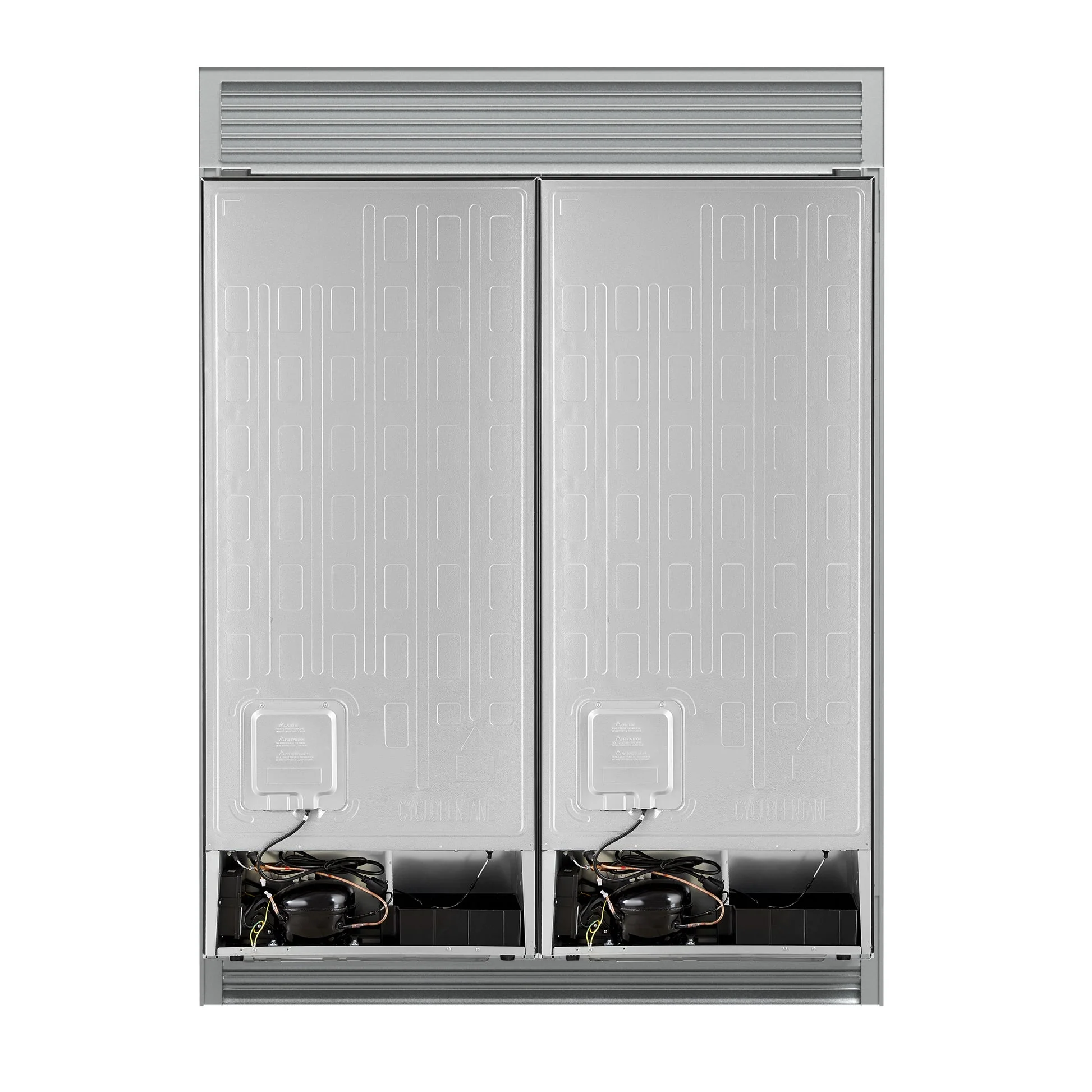 Forno Maderno 2-28-Inch Wide Convertible Refrigerator/Freezer Decorative Trim Grill, 27.2 cu.ft, 84-Inch High - Image 21
