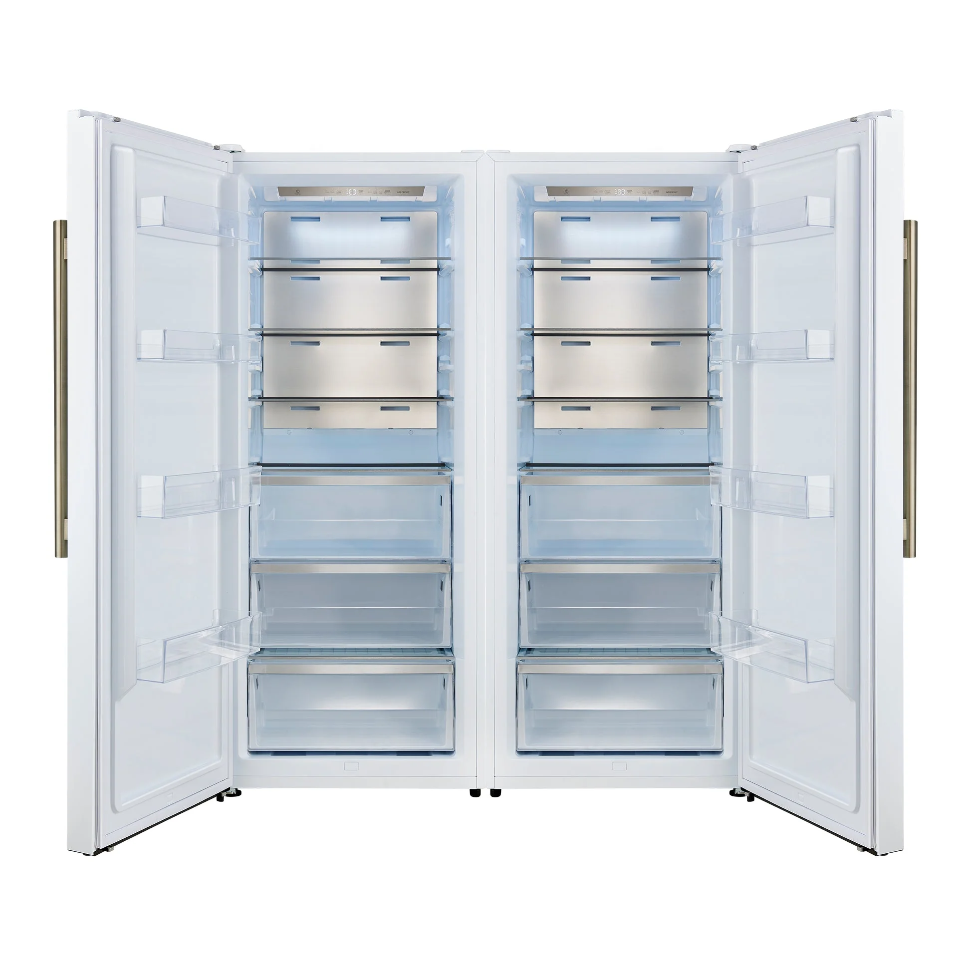 Forno Maderno 2-28-Inch Wide Convertible Refrigerator/Freezer Decorative Trim Grill, 27.2 cu.ft, 84-Inch High - Image 24