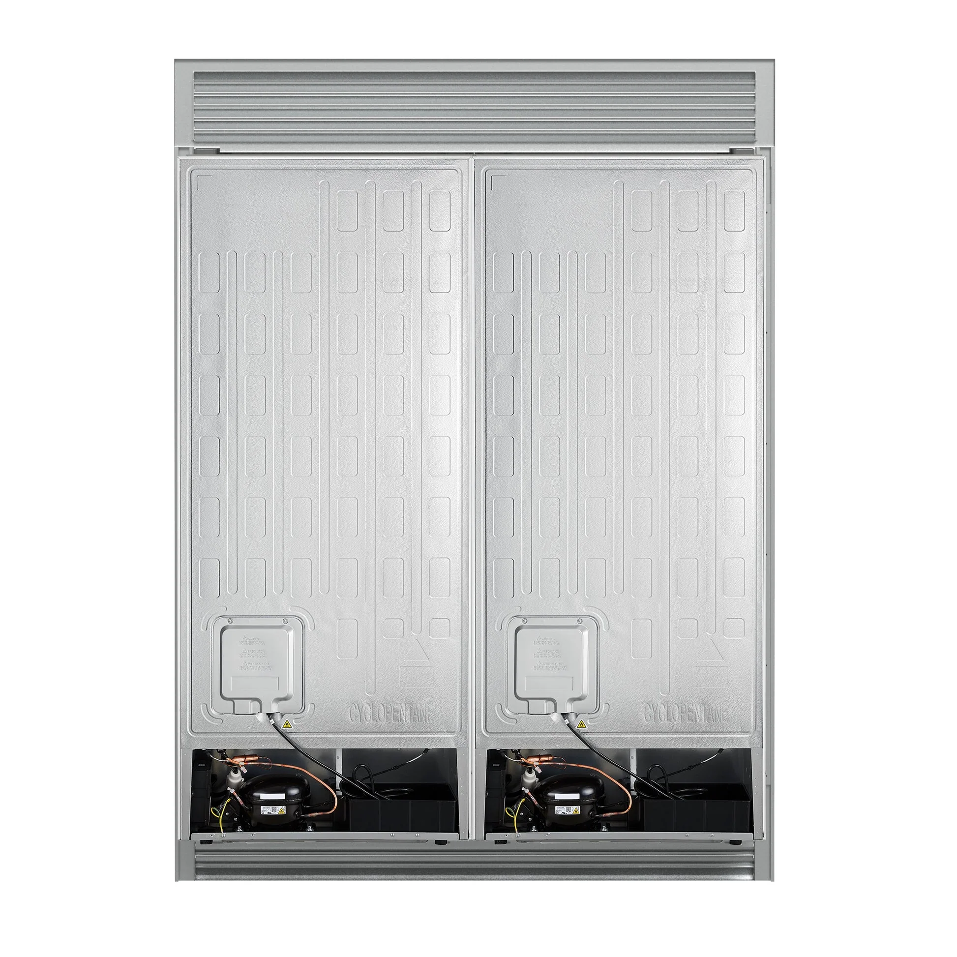 Forno Maderno 2-28-Inch Wide Convertible Refrigerator/Freezer Decorative Trim Grill, 27.2 cu.ft, 84-Inch High - Image 36
