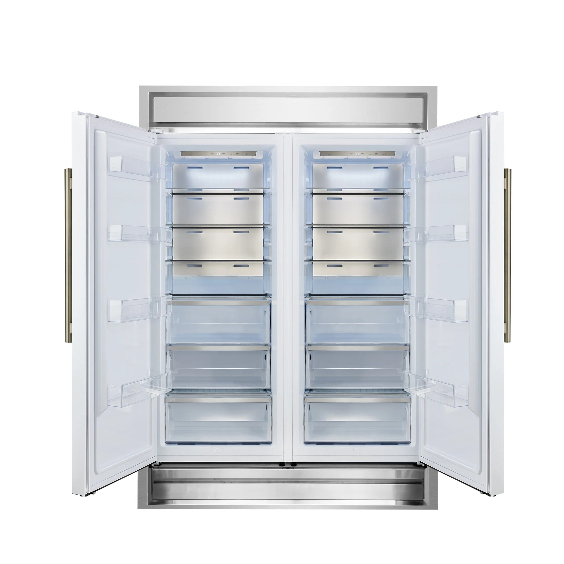 Forno Maderno 2-28-Inch Wide Convertible Refrigerator/Freezer with Decorative Trim - Image 19