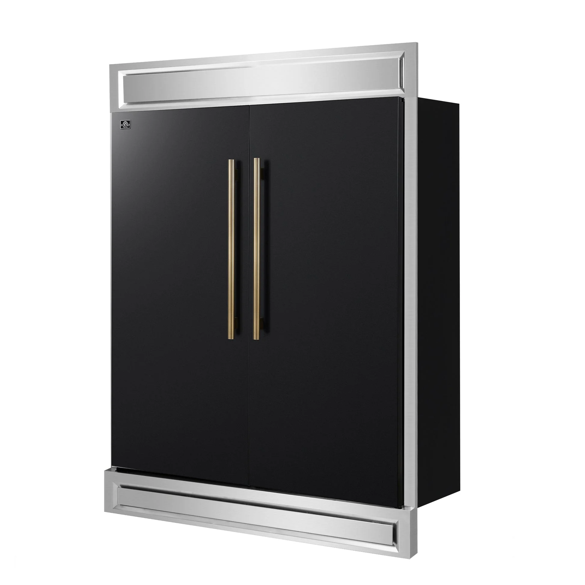Forno Maderno 2-28-Inch Wide Convertible Refrigerator/Freezer with Decorative Trim - Image 21