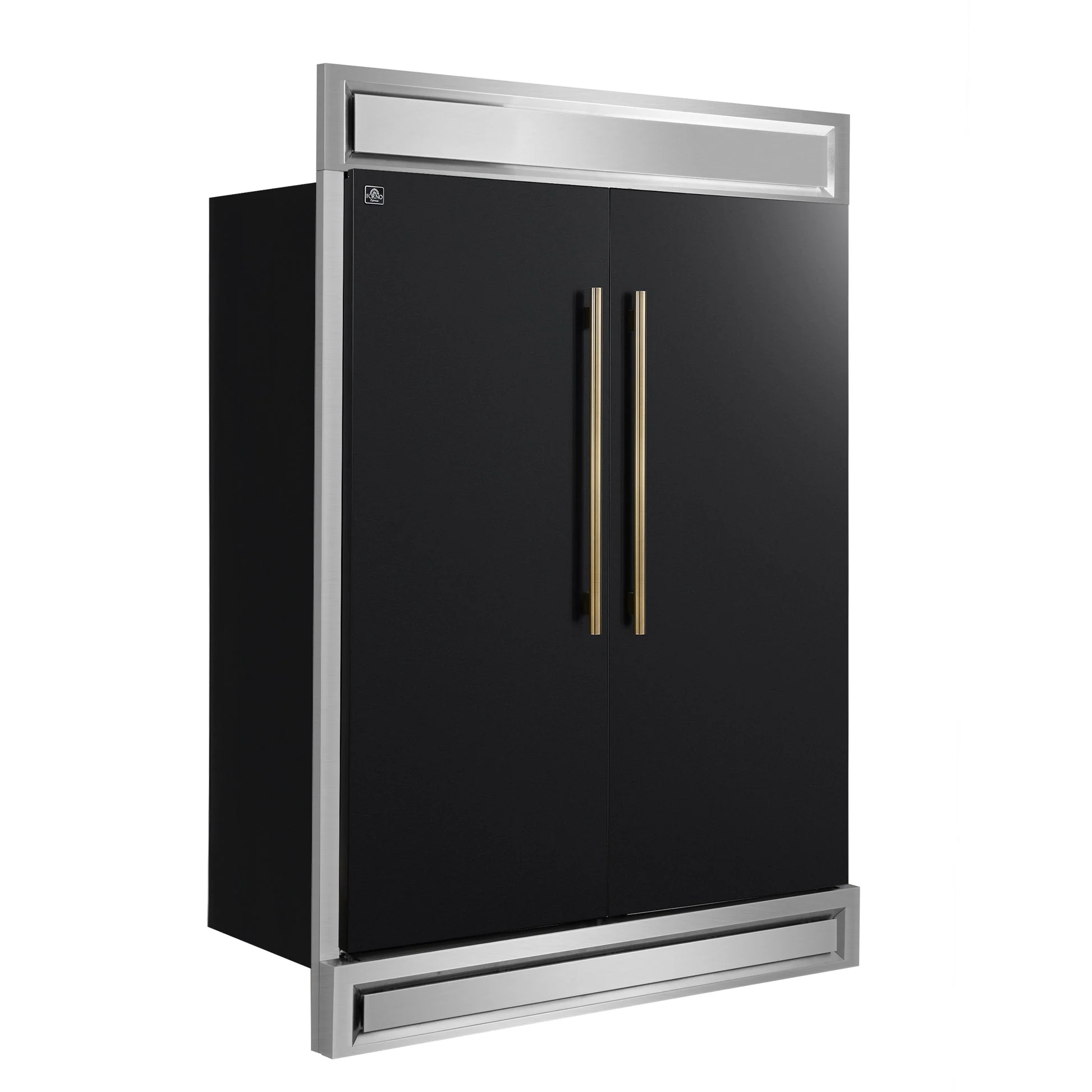Forno Maderno 2-28-Inch Wide Convertible Refrigerator/Freezer with Decorative Trim - Image 23