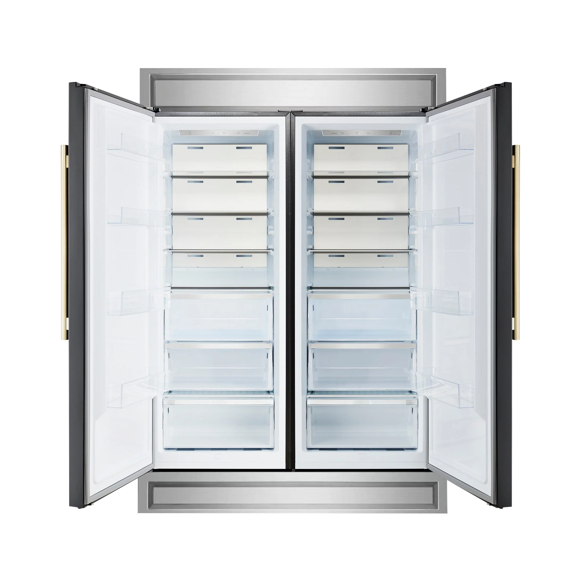 Forno Maderno 2-28-Inch Wide Convertible Refrigerator/Freezer with Decorative Trim - Image 34