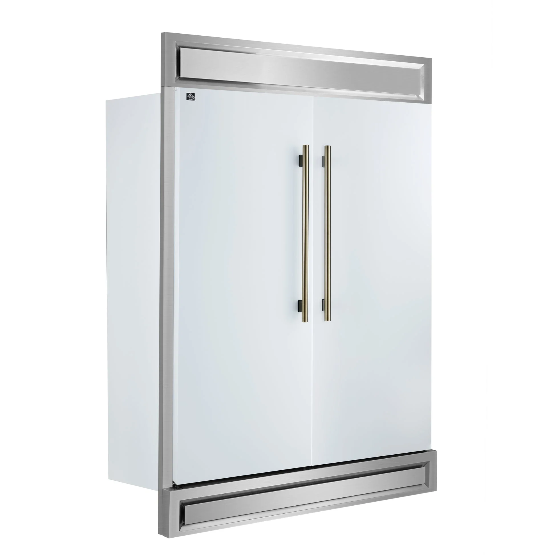 Forno Maderno 2-28-Inch Wide Convertible Refrigerator/Freezer with Decorative Trim - Image 6