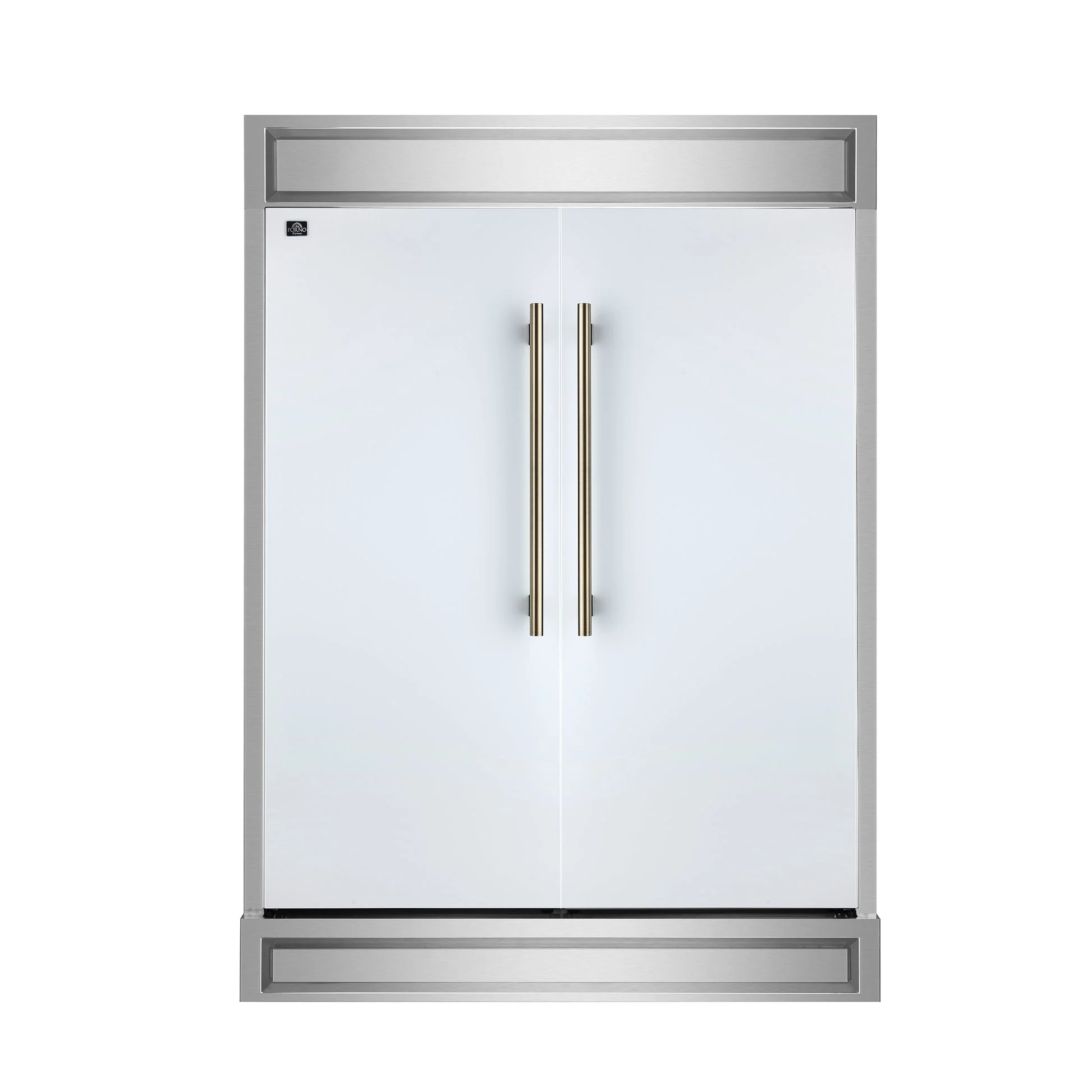 Forno Maderno 2-28-Inch Wide Convertible Refrigerator/Freezer with Decorative Trim - Image 7