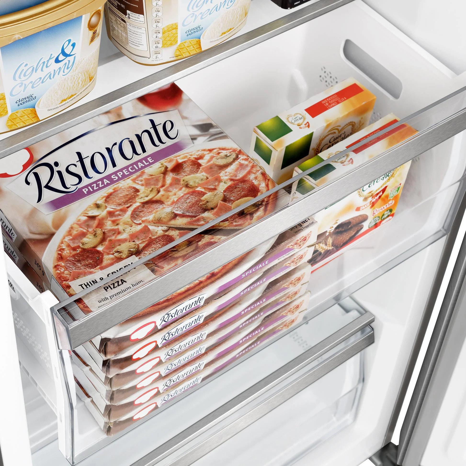 Forno Maderno 28-Inch Built-In Convertible Refrigerator, 13.6 cu.ft, Right Swing, Decorative Grill - Image 6