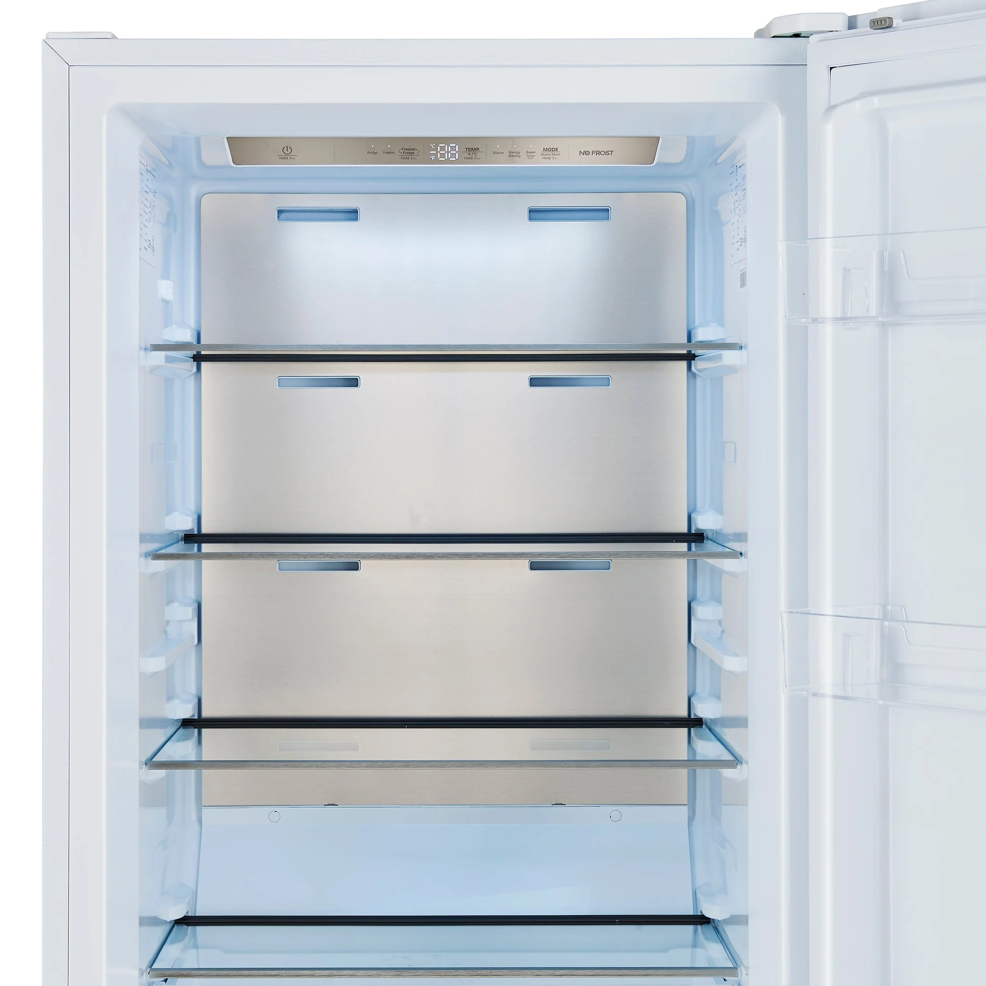 Forno Maderno 28" Built-In Convertible Refrigerator – 13.6 cu.ft, Antique Brass Handle & Decorative Trim - Image 16