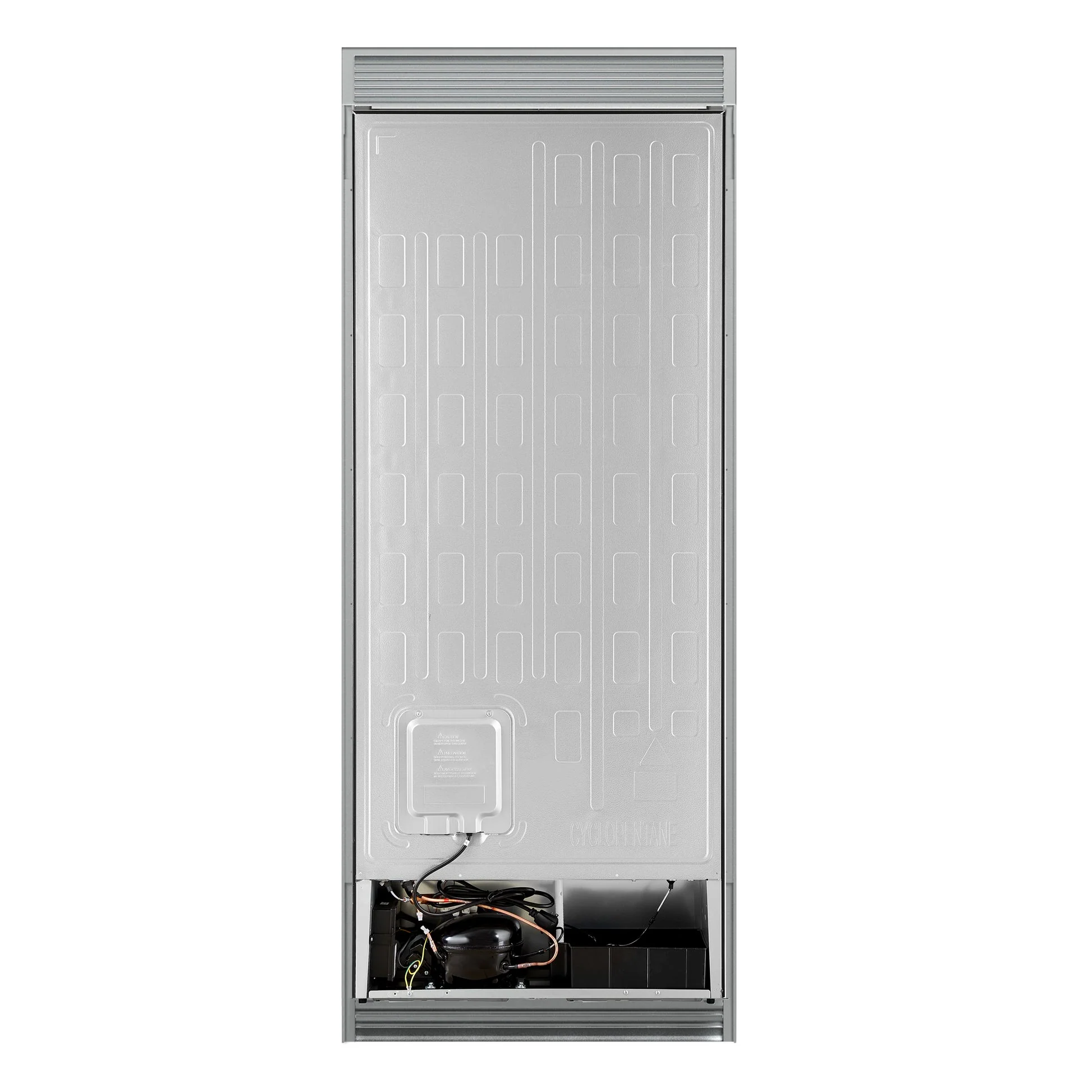 Forno Maderno 28" Built-In Convertible Refrigerator – 13.6 cu.ft, Antique Brass Handle & Decorative Trim - Image 22