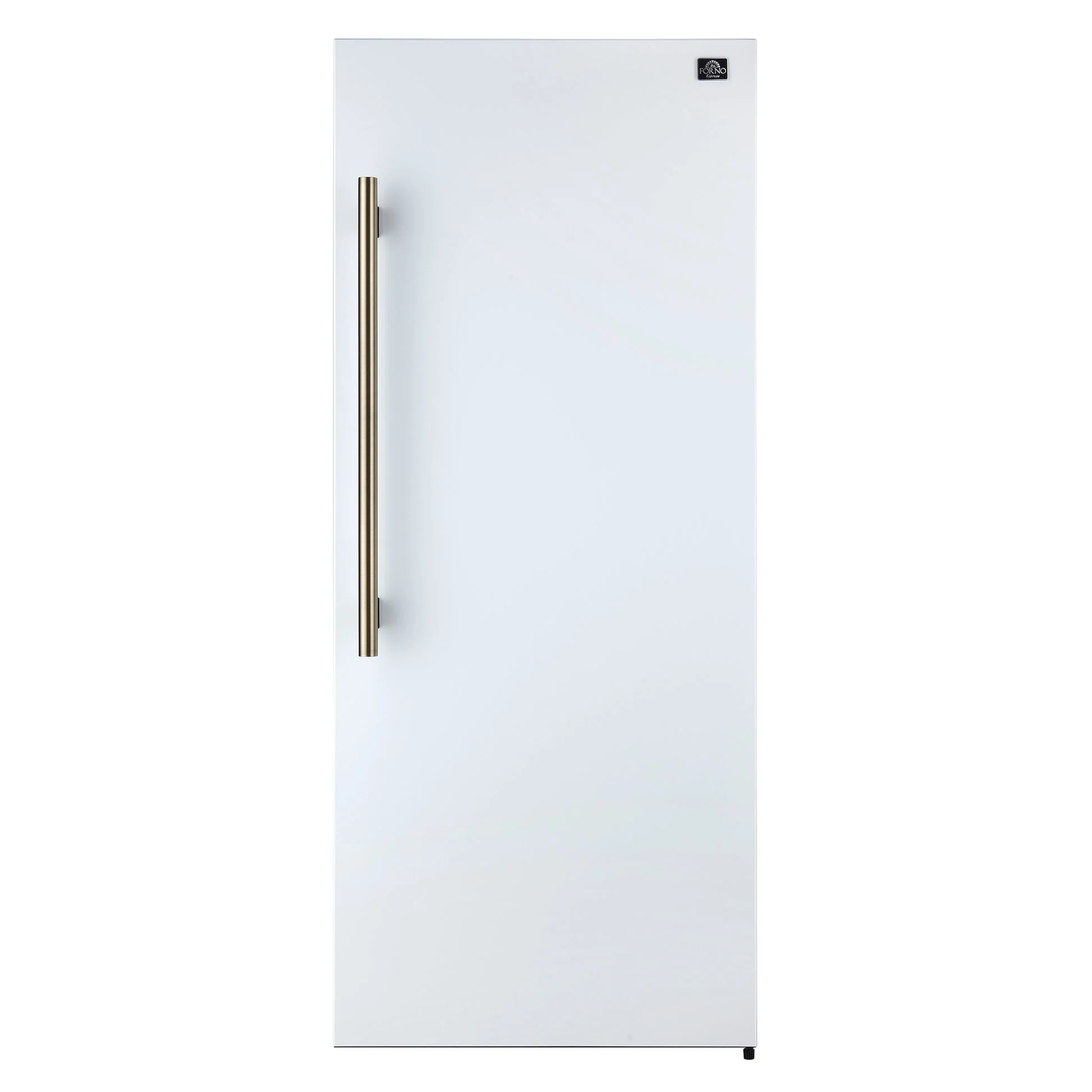 Forno Maderno 28-Inch Convertible Freezer/Refrigerator with Antique Brass Handle, 13.6 cu.ft. Right Swing - Image 3