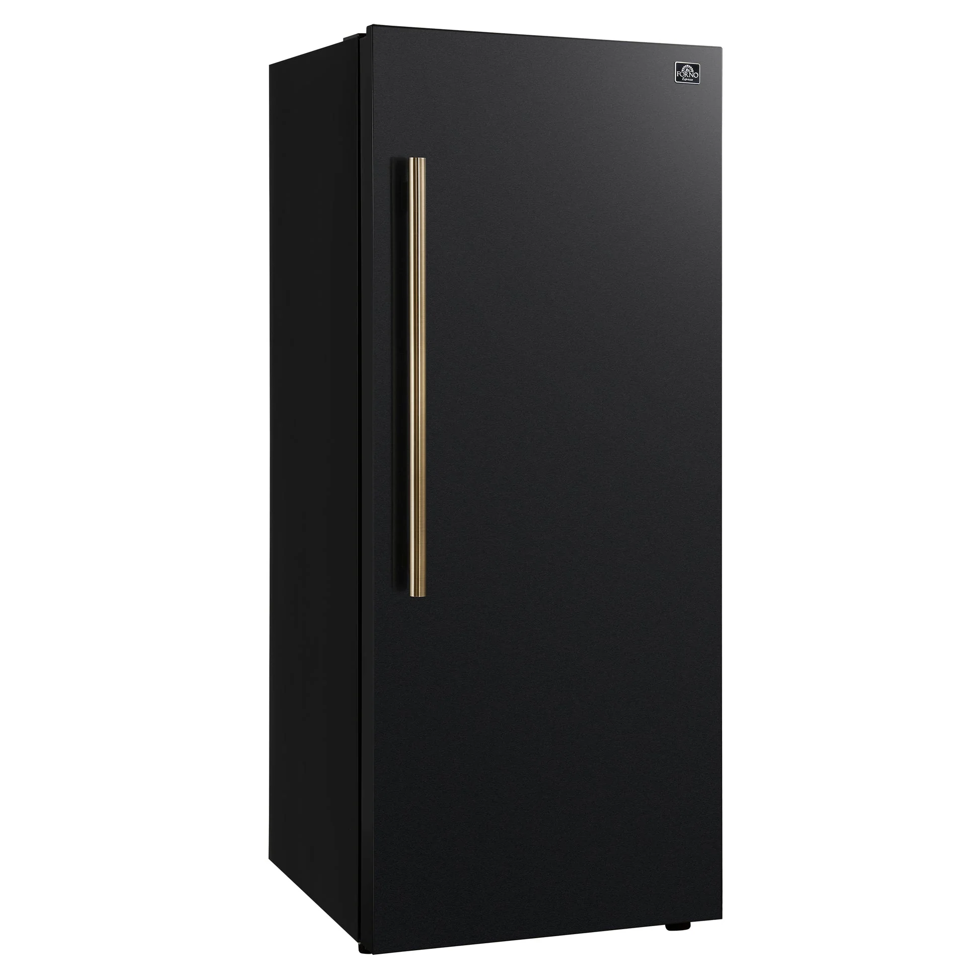 Forno Maderno 28-Inch Convertible Freezer/Refrigerator with Antique Brass Handle, 13.6 cu.ft. Right Swing - Image 7