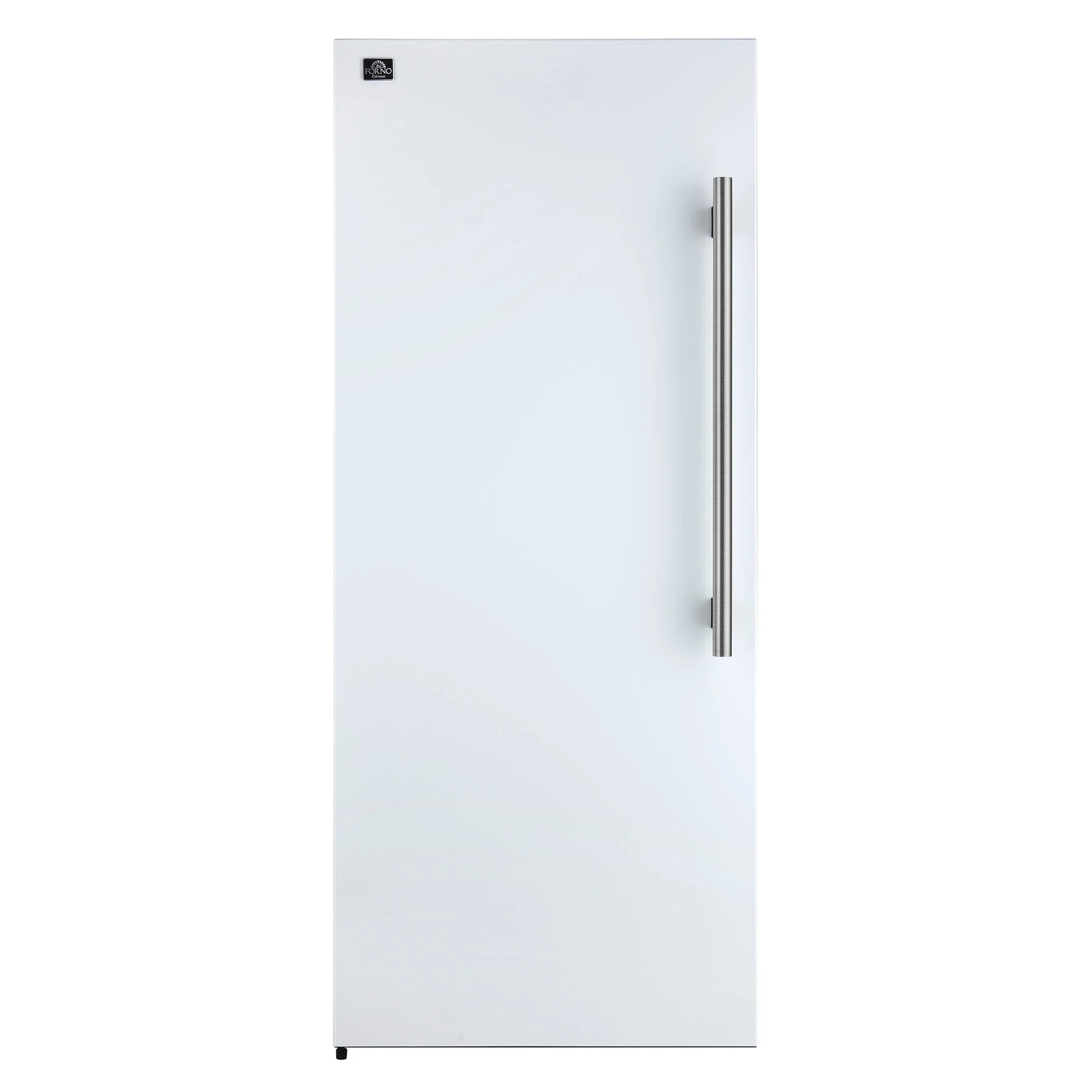 Forno Maderno 28-Inch Convertible Upright Freezer/Refrigerator Antique Brass Handle, Left Swing