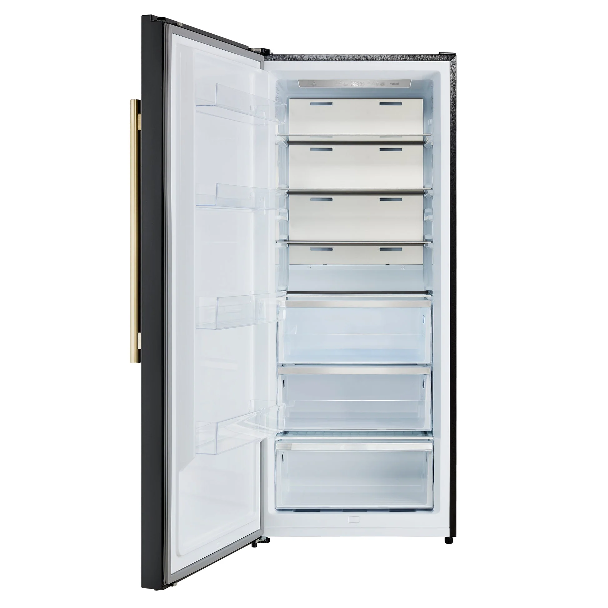 Forno Maderno 28-Inch Convertible Upright Freezer/Refrigerator Antique Brass Handle, Left Swing - Image 18