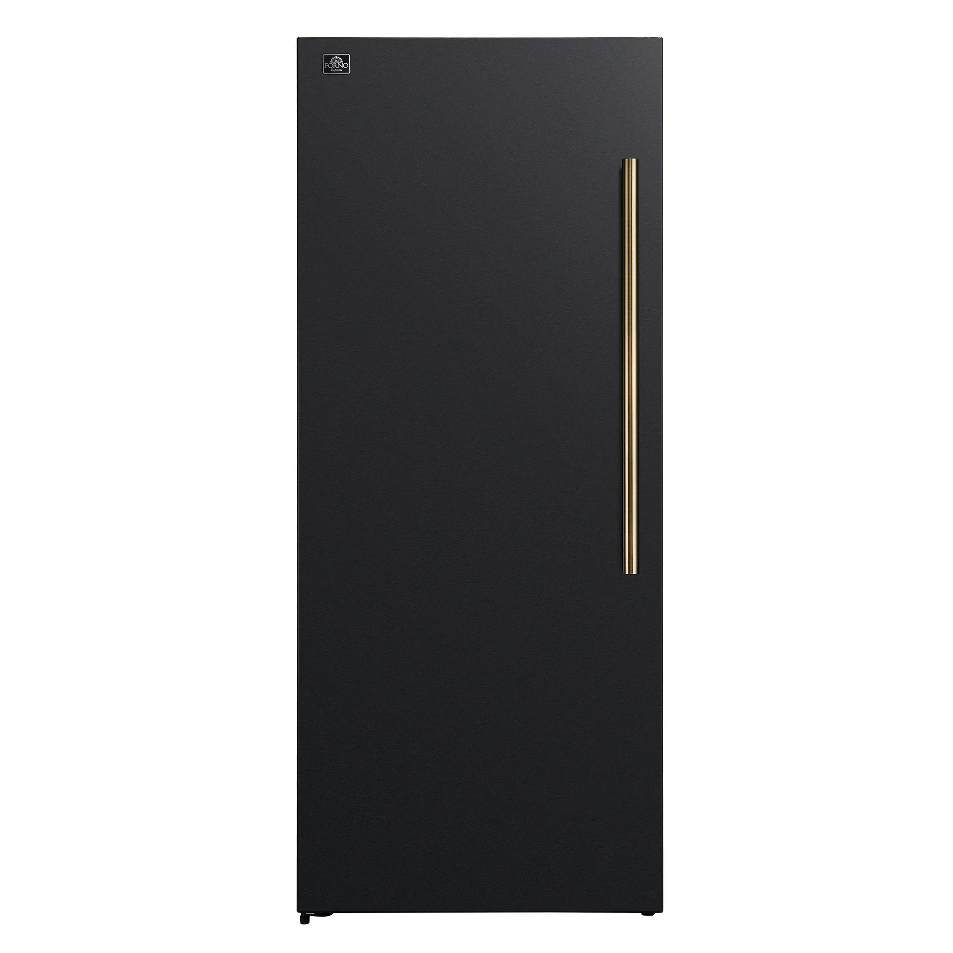 Forno Maderno 28-Inch Convertible Upright Freezer/Refrigerator Antique Brass Handle, Left Swing - Image 2